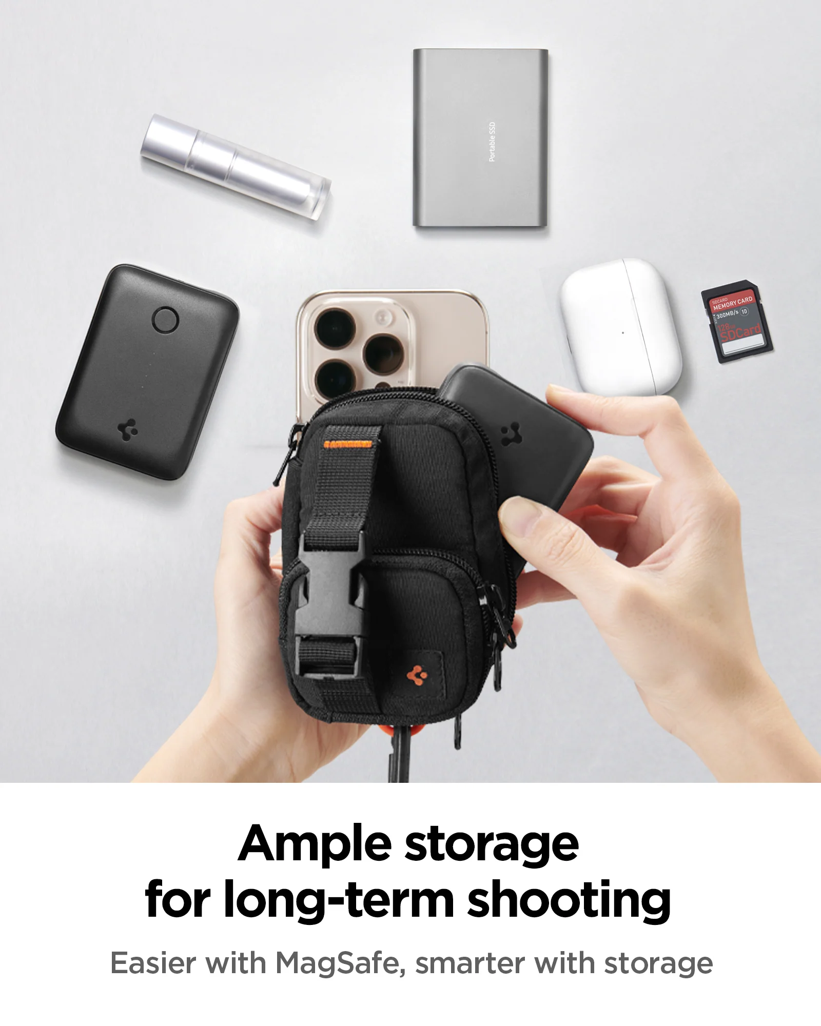 MagSafe Card Holder Snap Zip (Mag Fit) 11 MagSafe Card Holder Snap Zip (Mag Fit)