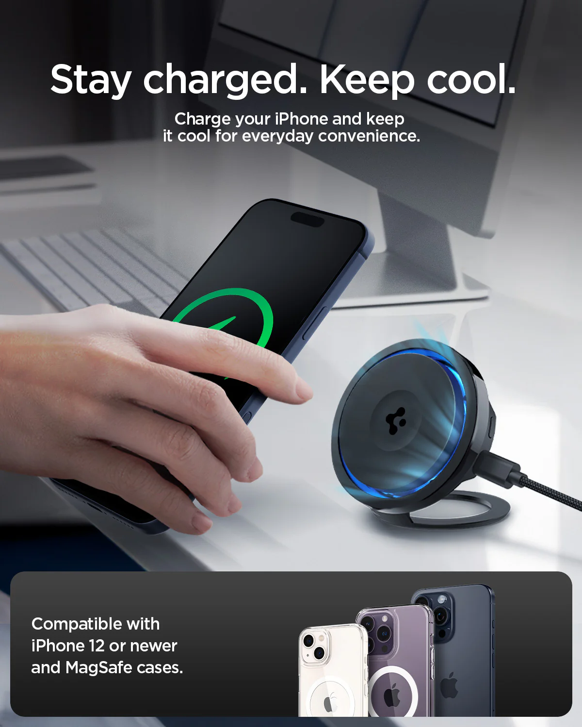 Spigen OneTap Pro 3 Cryomax™ Phone Kickstand | S310WCK (Mag Fit) 11 Spigen OneTap Pro 3 Cryomax™ Phone Kickstand | S310WCK (Mag Fit)