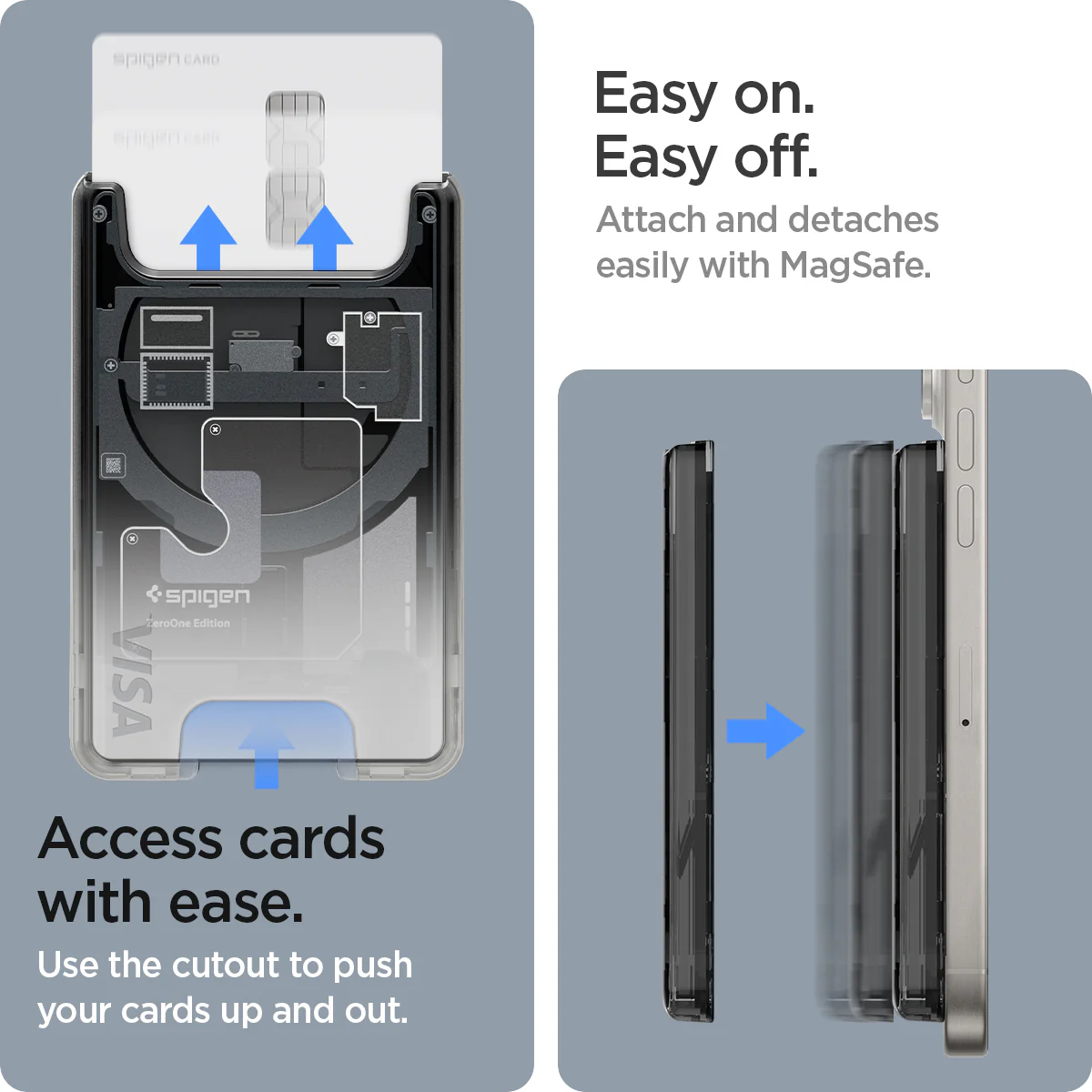 MagSafe Card Holder Ultra Hybrid Zero One (Mag Fit) 11 MagSafe Card Holder Ultra Hybrid Zero One (Mag Fit)