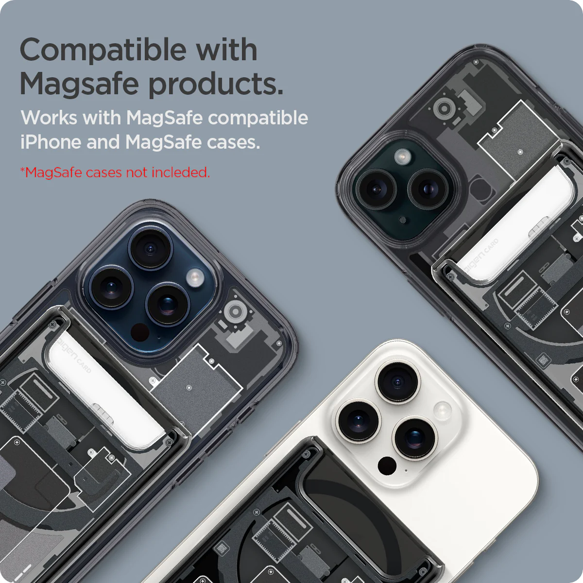 MagSafe Card Holder Ultra Hybrid Zero One (Mag Fit) 13 MagSafe Card Holder Ultra Hybrid Zero One (Mag Fit)