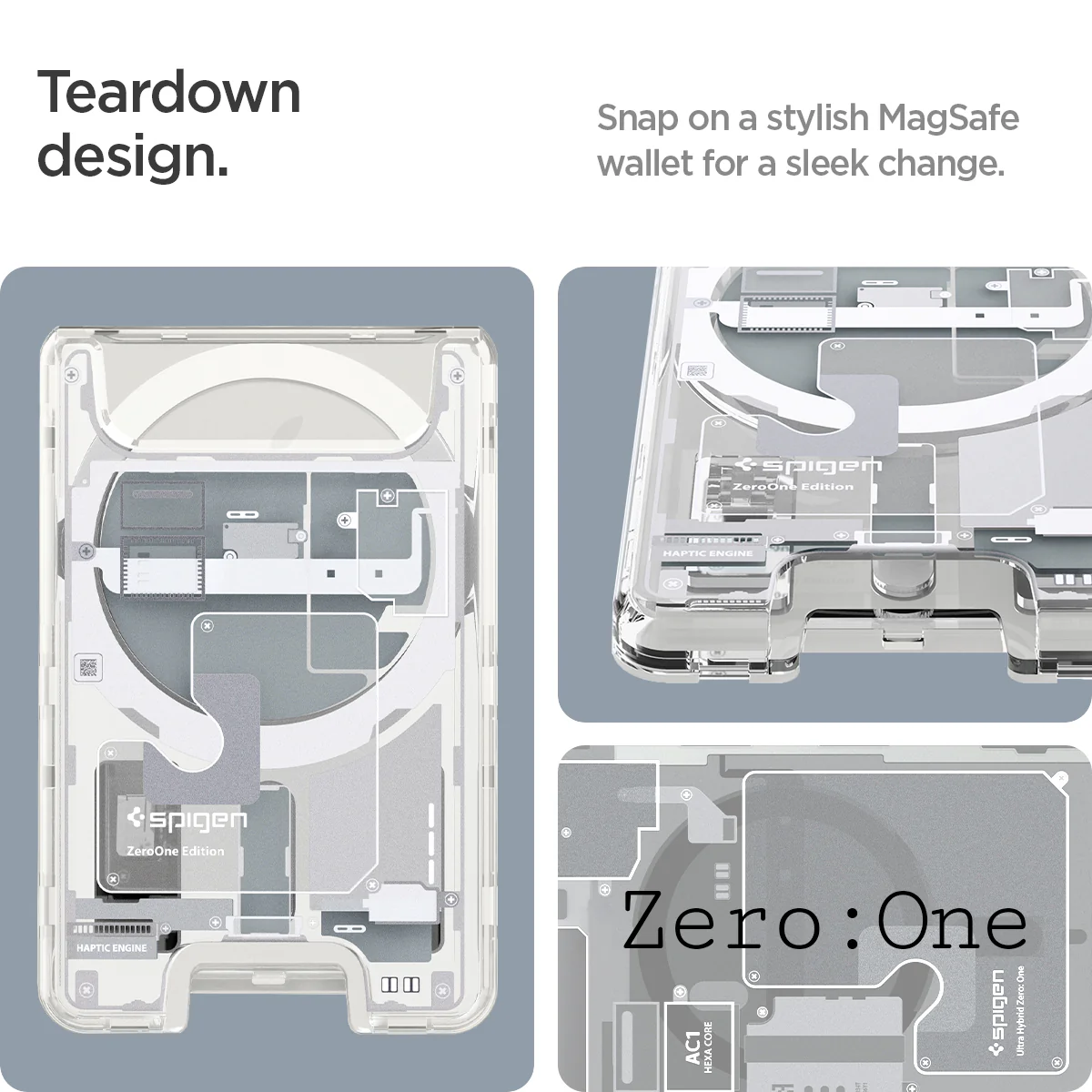 MagSafe Card Holder Ultra Hybrid Zero One (Mag Fit) 21 MagSafe Card Holder Ultra Hybrid Zero One (Mag Fit)