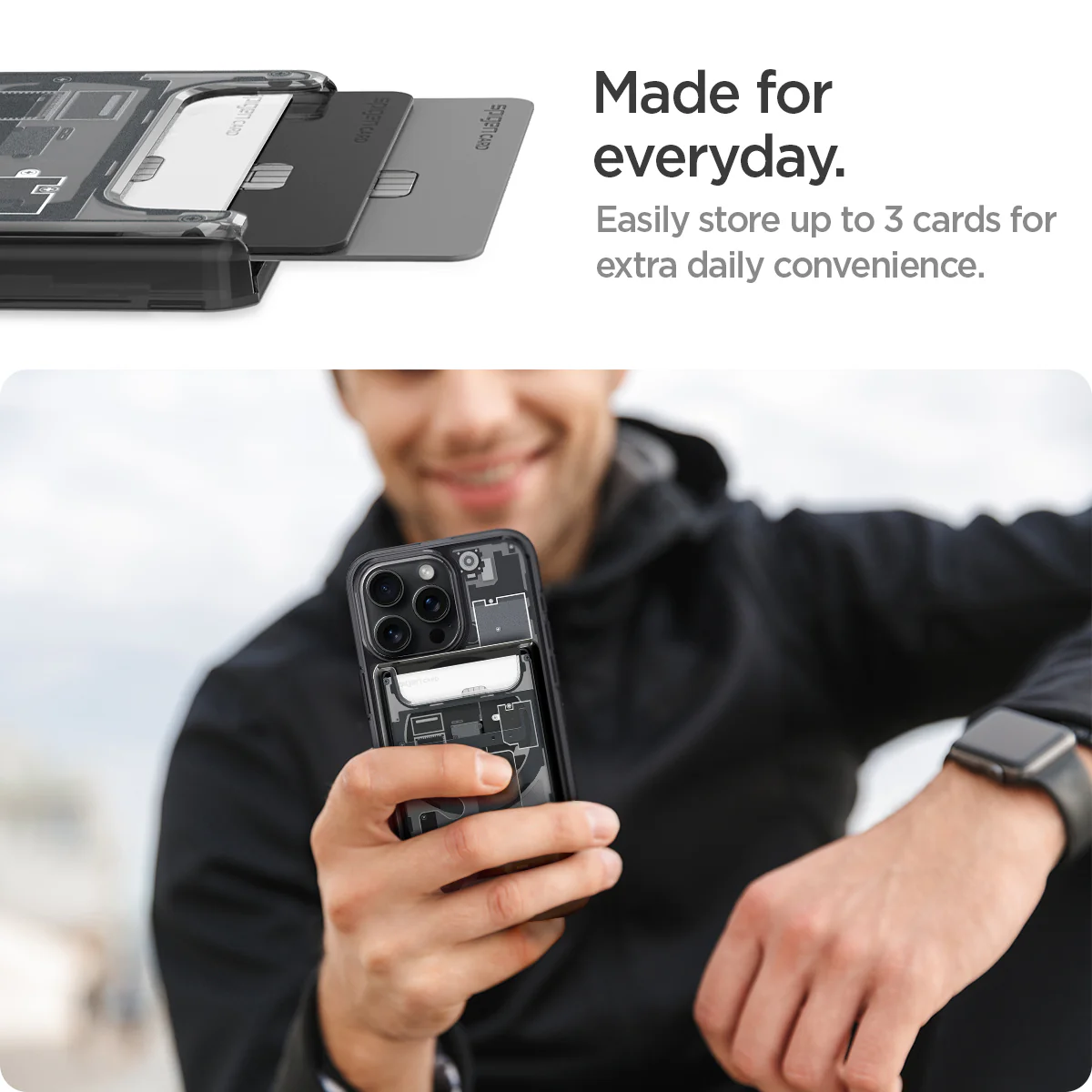 MagSafe Card Holder Ultra Hybrid Zero One (Mag Fit) 9 MagSafe Card Holder Ultra Hybrid Zero One (Mag Fit)