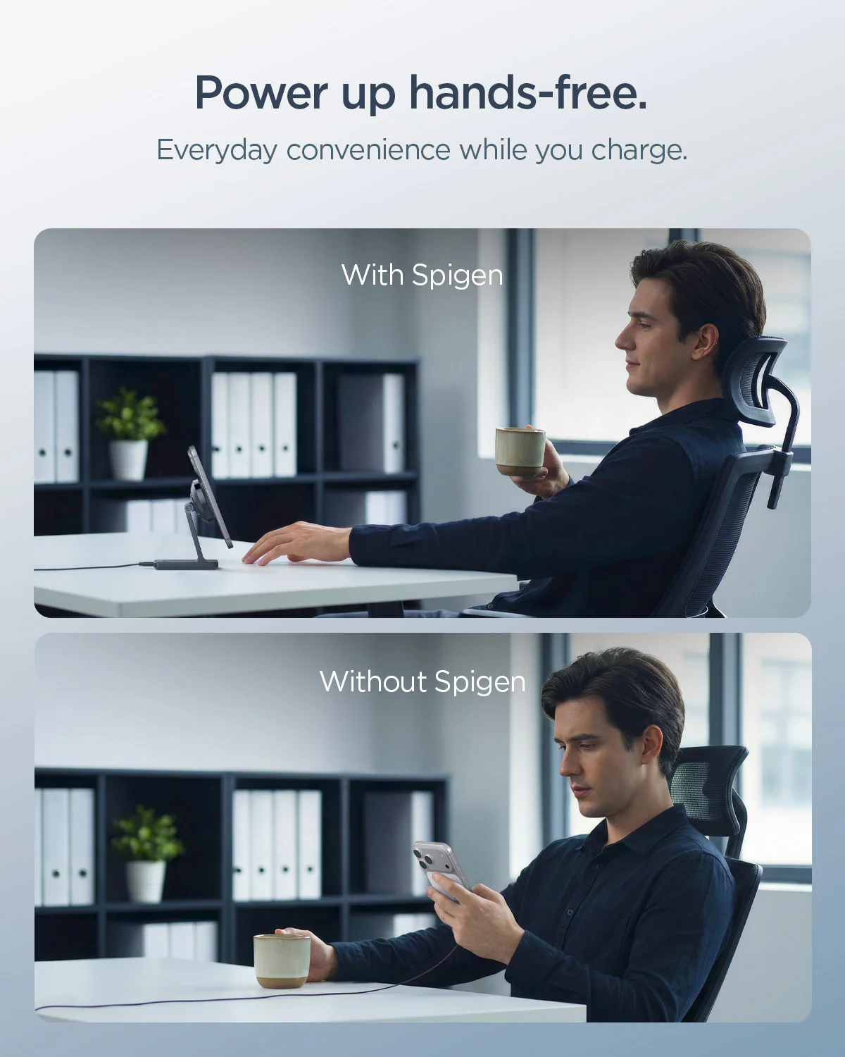 Spigen OneTap Pro 3 Cryomax™ Phone Stand | S310WC (Mag Fit) 8 Spigen OneTap Pro 3 Cryomax™ Phone Stand | S310WC (Mag Fit)