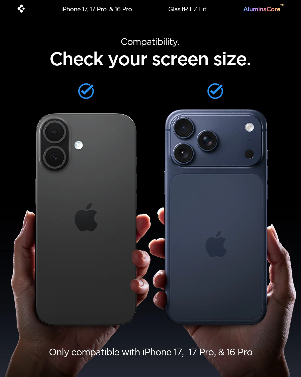 iPhone 17 Series - GLAS.tR EZ Fit | Sensor Protected 18 iPhone 17 Series - GLAS.tR EZ Fit | Sensor Protected