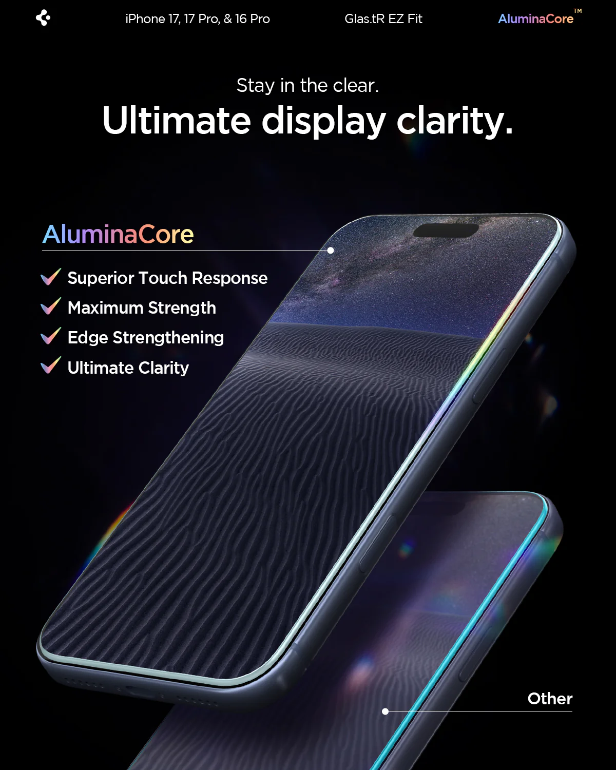 iPhone 17 Series - GLAS.tR EZ Fit | Sensor Protected 21 iPhone 17 Series - GLAS.tR EZ Fit | Sensor Protected