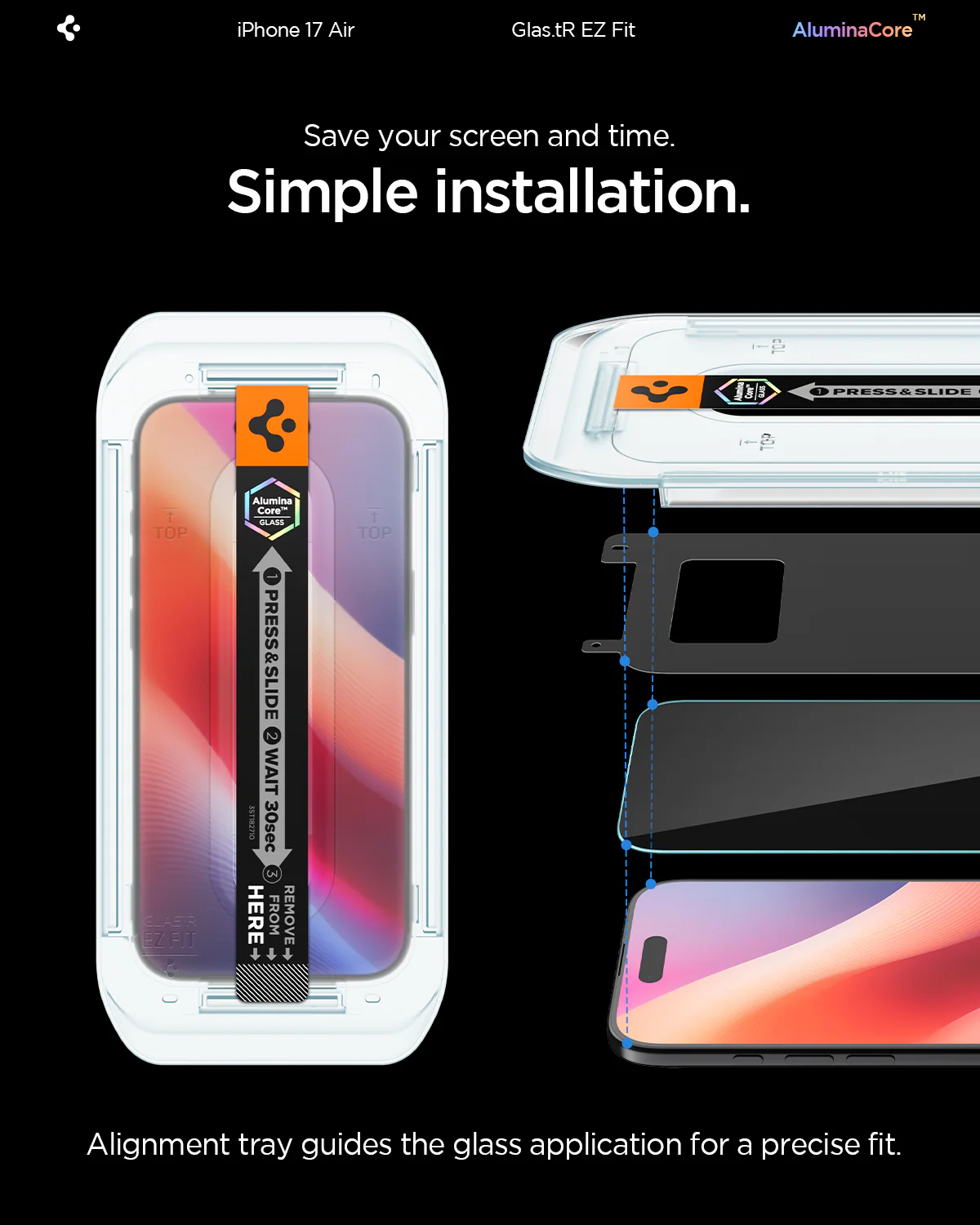 iPhone 17 Series - GLAS.tR EZ Fit | Sensor Protected 35 iPhone 17 Series - GLAS.tR EZ Fit | Sensor Protected