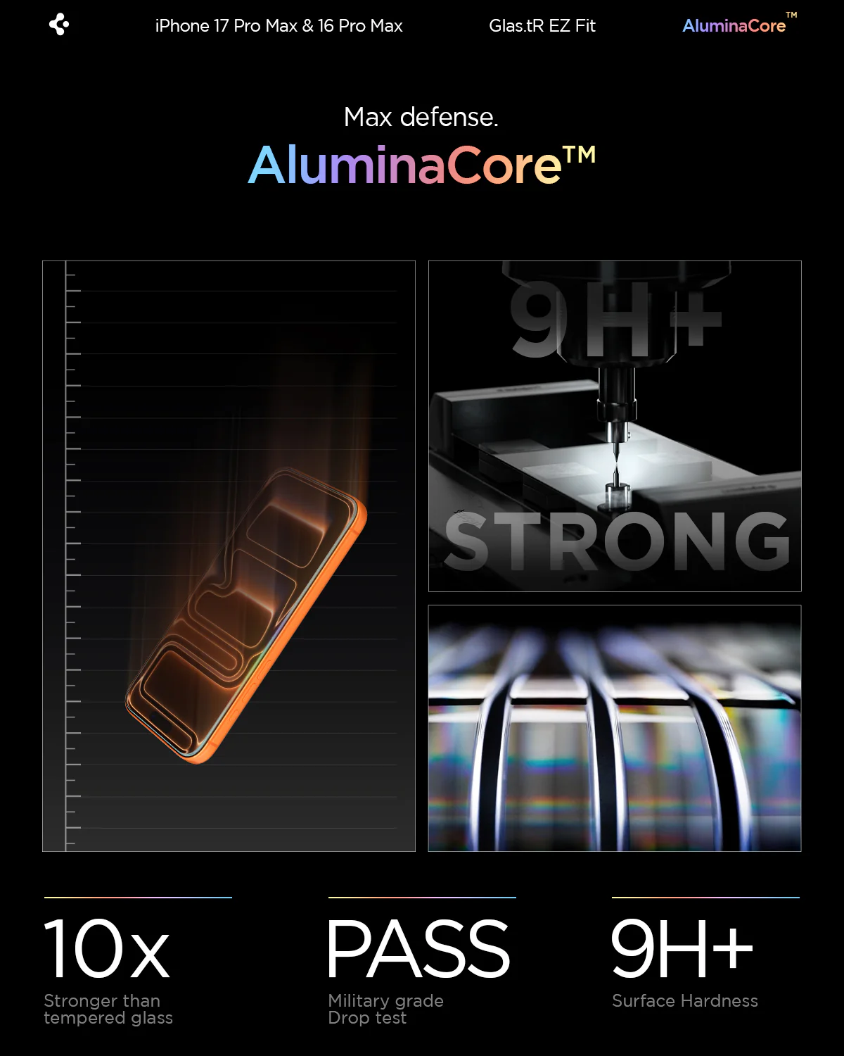 iPhone 17 Series - GLAS.tR EZ Fit | Sensor Protected 9 iPhone 17 Series - GLAS.tR EZ Fit | Sensor Protected