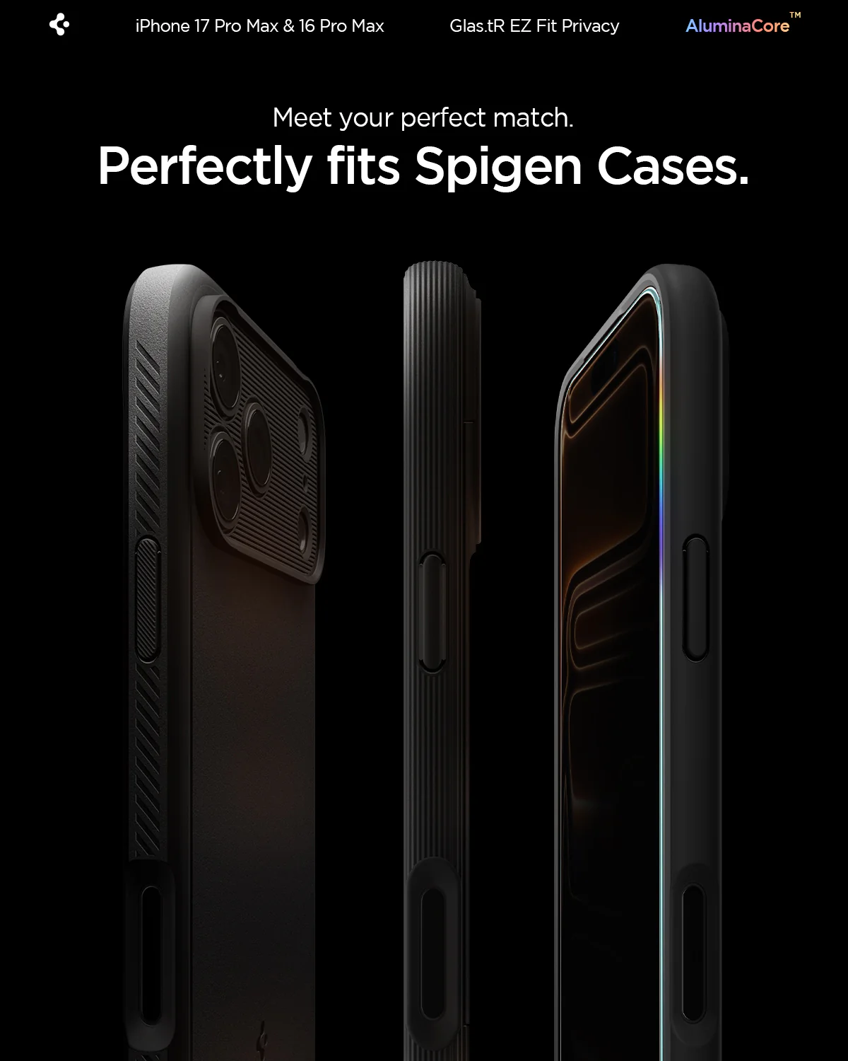 iPhone 17 Series - GLAS.tR EZ Fit | Privacy 14 iPhone 17 Series - GLAS.tR EZ Fit | Privacy