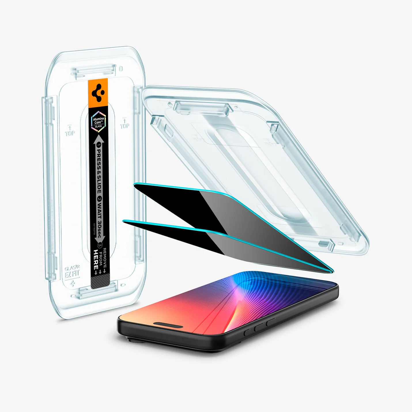 iPhone 17 Series - GLAS.tR EZ Fit | Privacy 2 iPhone 17 Series - GLAS.tR EZ Fit | Privacy