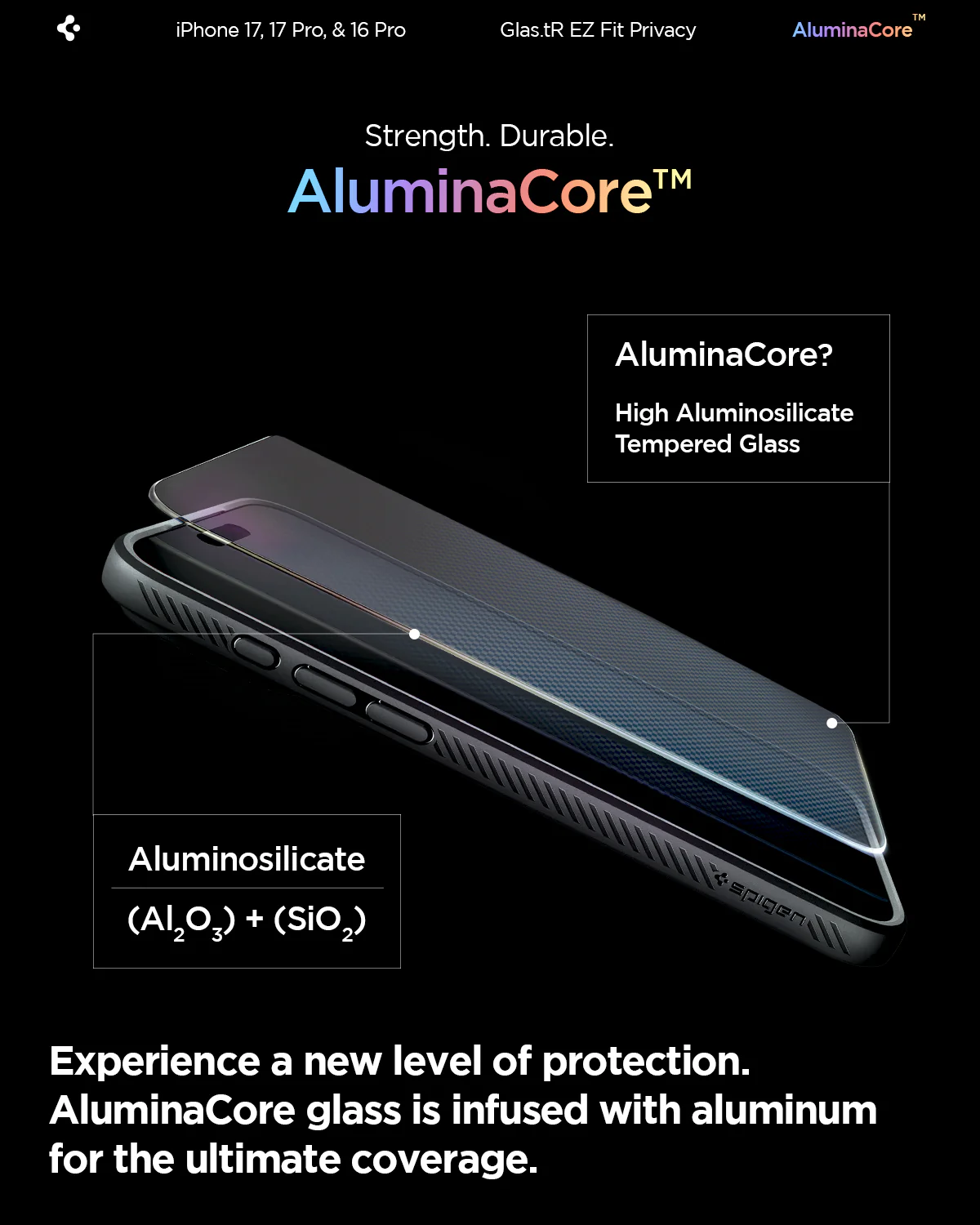 iPhone 17 Series - GLAS.tR EZ Fit | Privacy 24 iPhone 17 Series - GLAS.tR EZ Fit | Privacy