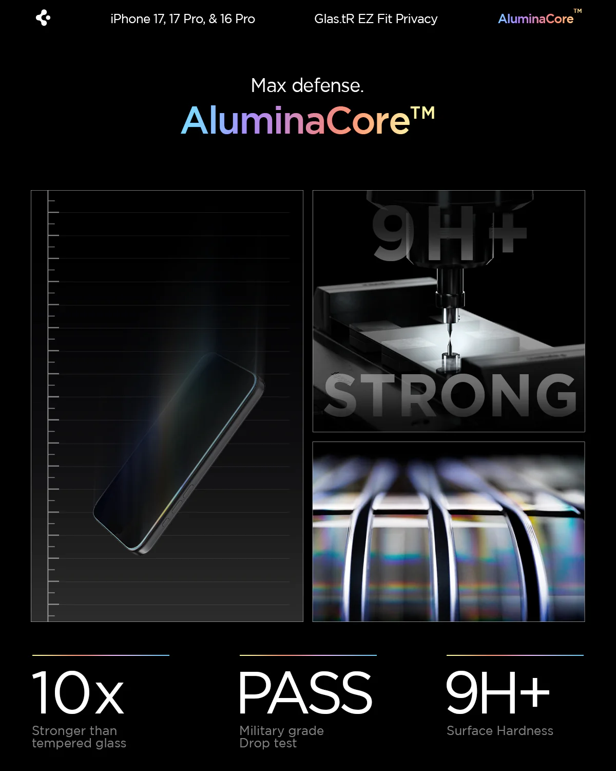 iPhone 17 Series - GLAS.tR EZ Fit | Privacy 25 iPhone 17 Series - GLAS.tR EZ Fit | Privacy