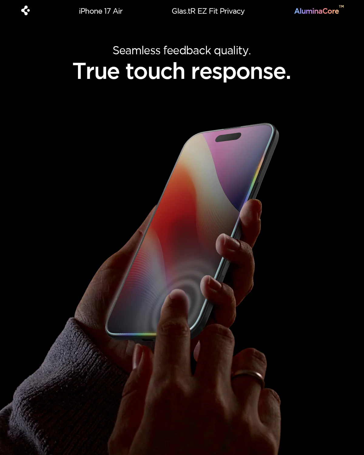 iPhone 17 Series - GLAS.tR EZ Fit | Privacy 43 iPhone 17 Series - GLAS.tR EZ Fit | Privacy