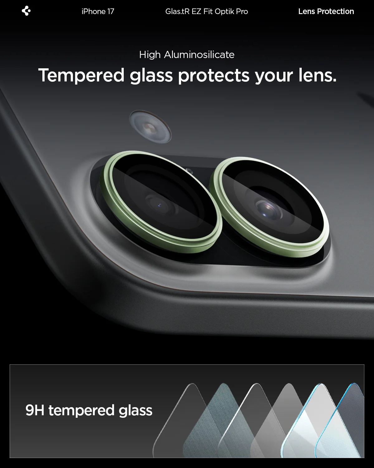 iPhone 17 Series - Optik Pro EZ Fit Lens Protector 116 iPhone 17 Series - Optik Pro EZ Fit Lens Protector