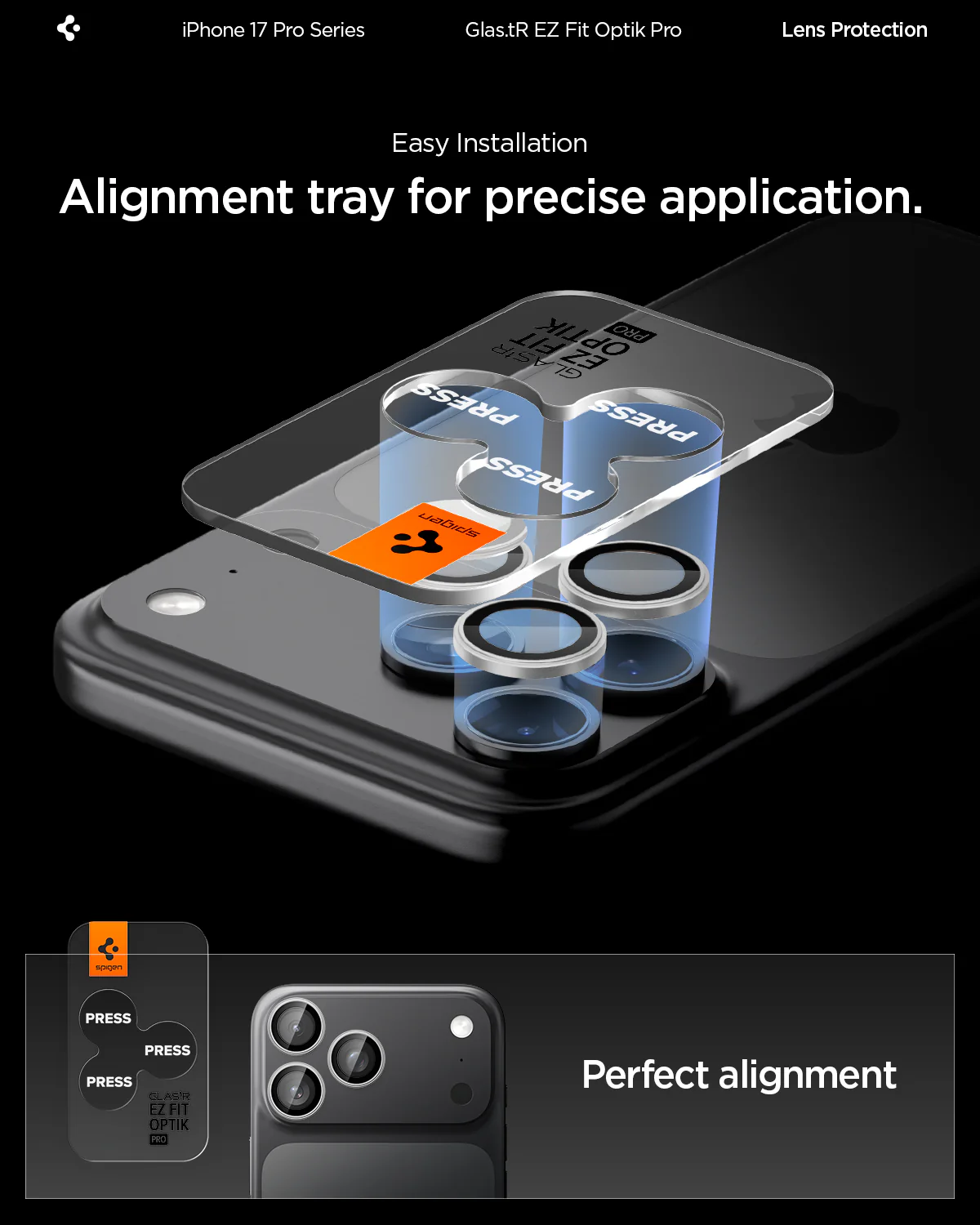 iPhone 17 Series - Optik Pro EZ Fit Lens Protector 19 iPhone 17 Series - Optik Pro EZ Fit Lens Protector