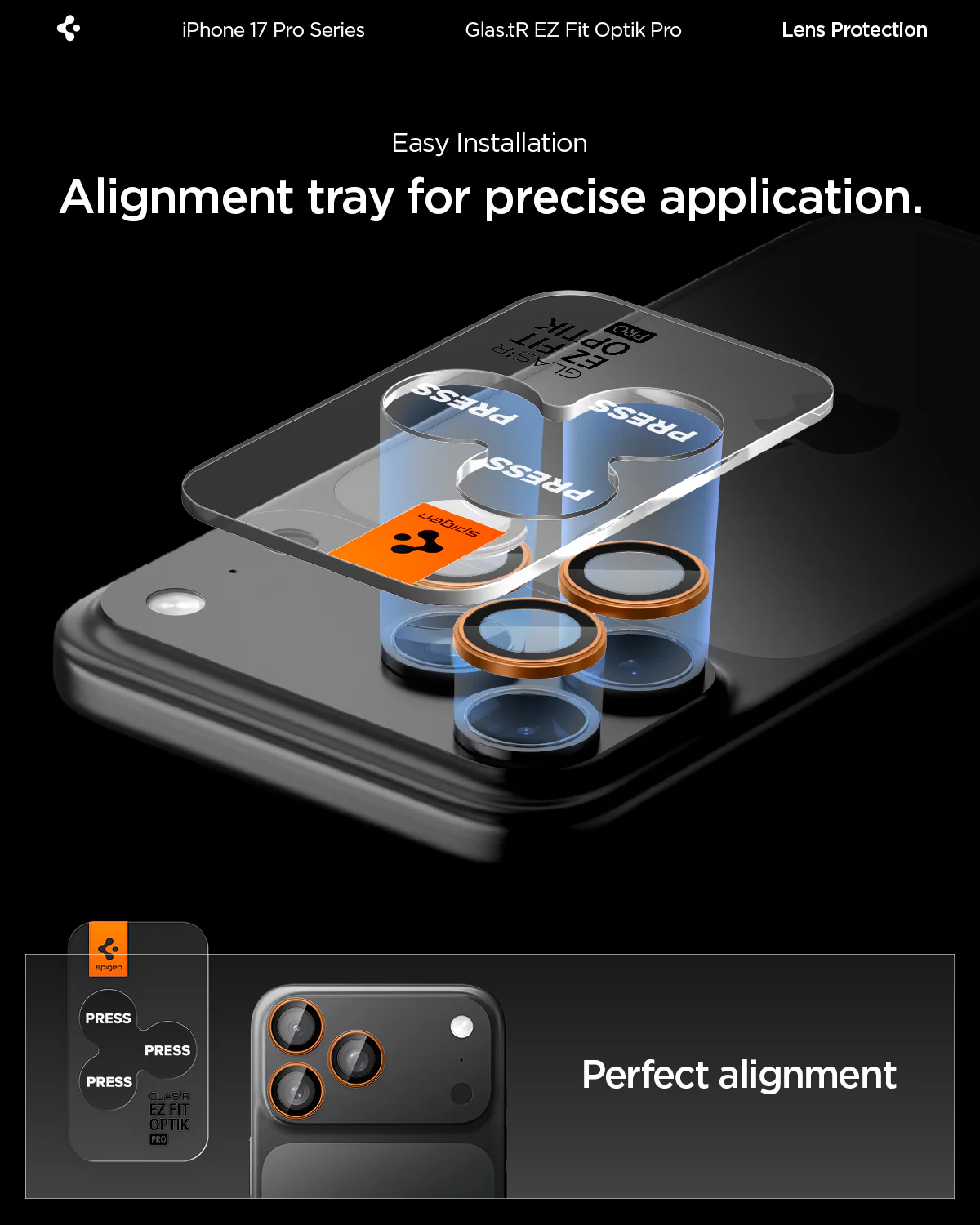 iPhone 17 Series - Optik Pro EZ Fit Lens Protector 30 iPhone 17 Series - Optik Pro EZ Fit Lens Protector
