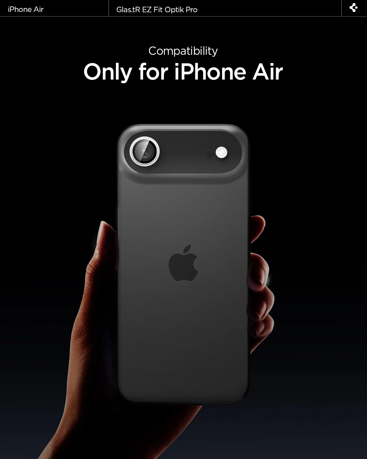 iPhone 17 Series - Optik Pro EZ Fit Lens Protector 68 iPhone 17 Series - Optik Pro EZ Fit Lens Protector