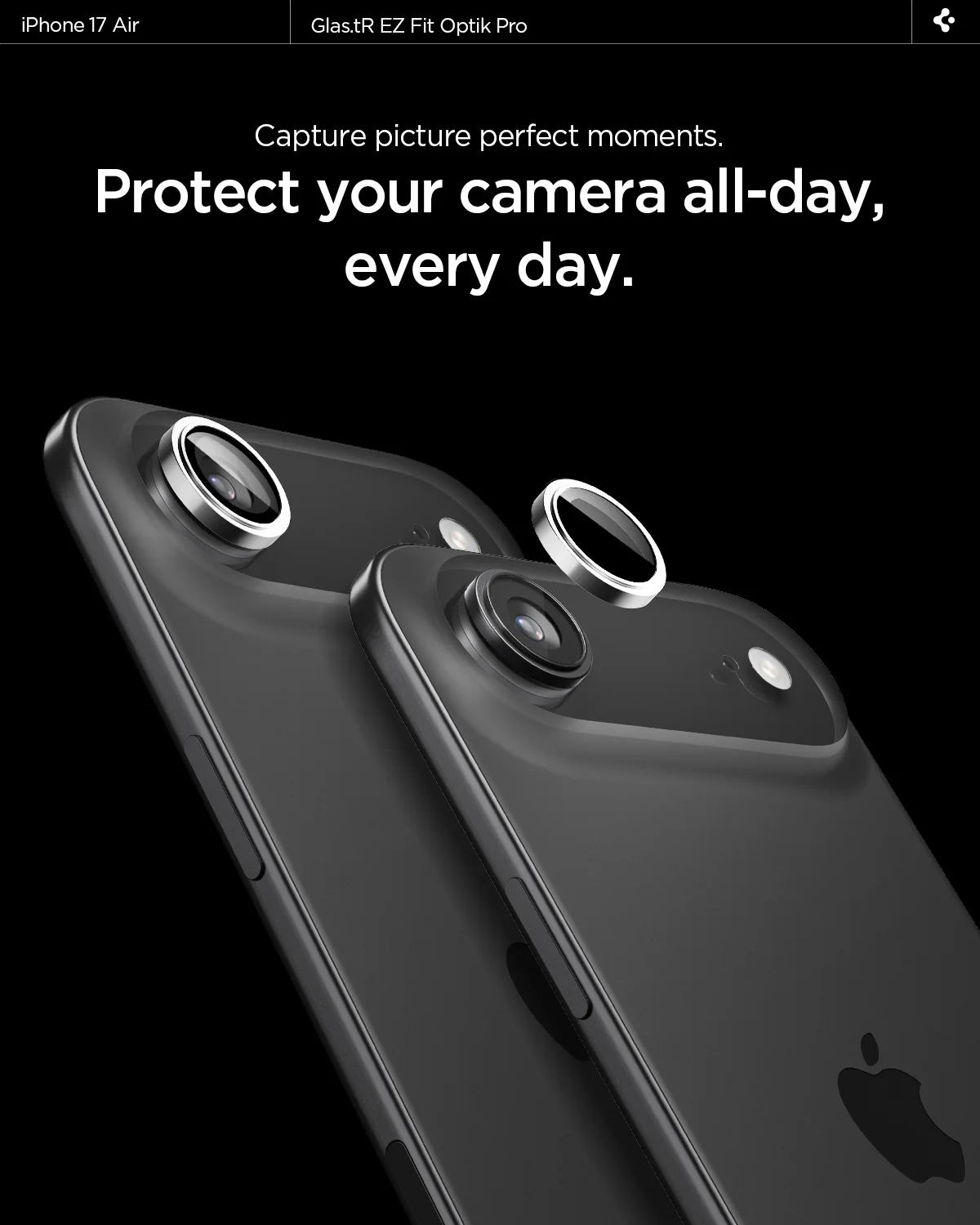 iPhone 17 Series - Optik Pro EZ Fit Lens Protector 69 iPhone 17 Series - Optik Pro EZ Fit Lens Protector