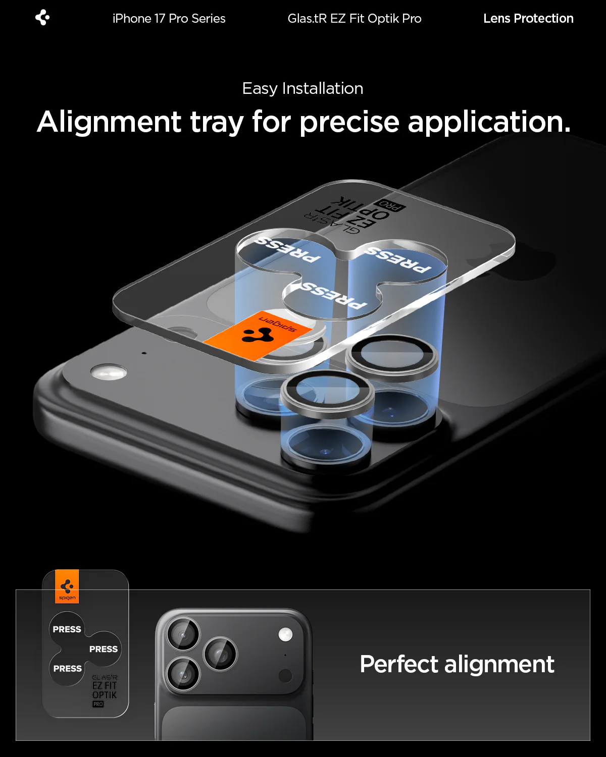 iPhone 17 Series - Optik Pro EZ Fit Lens Protector 8 iPhone 17 Series - Optik Pro EZ Fit Lens Protector