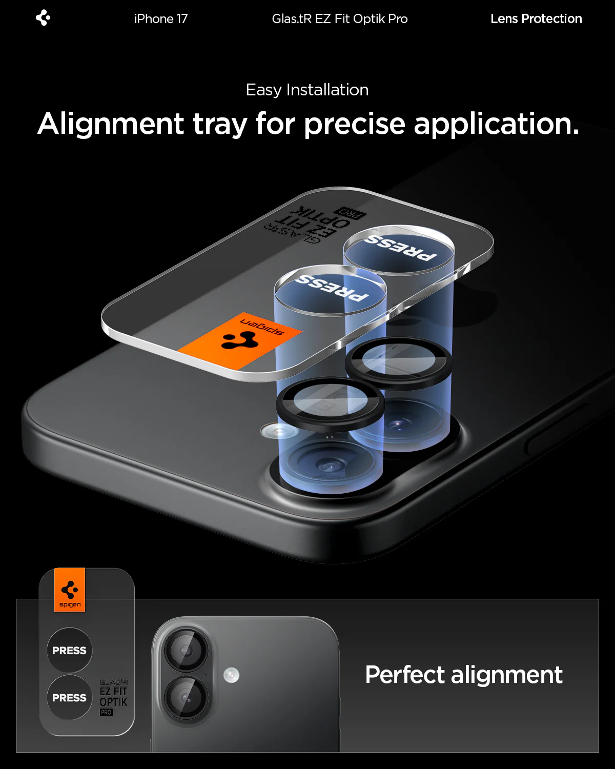 iPhone 17 Series - Optik Pro EZ Fit Lens Protector 81 iPhone 17 Series - Optik Pro EZ Fit Lens Protector