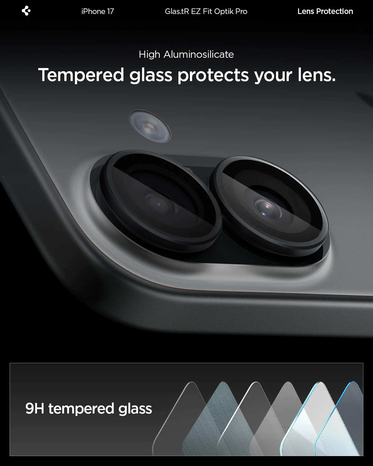 iPhone 17 Series - Optik Pro EZ Fit Lens Protector 83 iPhone 17 Series - Optik Pro EZ Fit Lens Protector