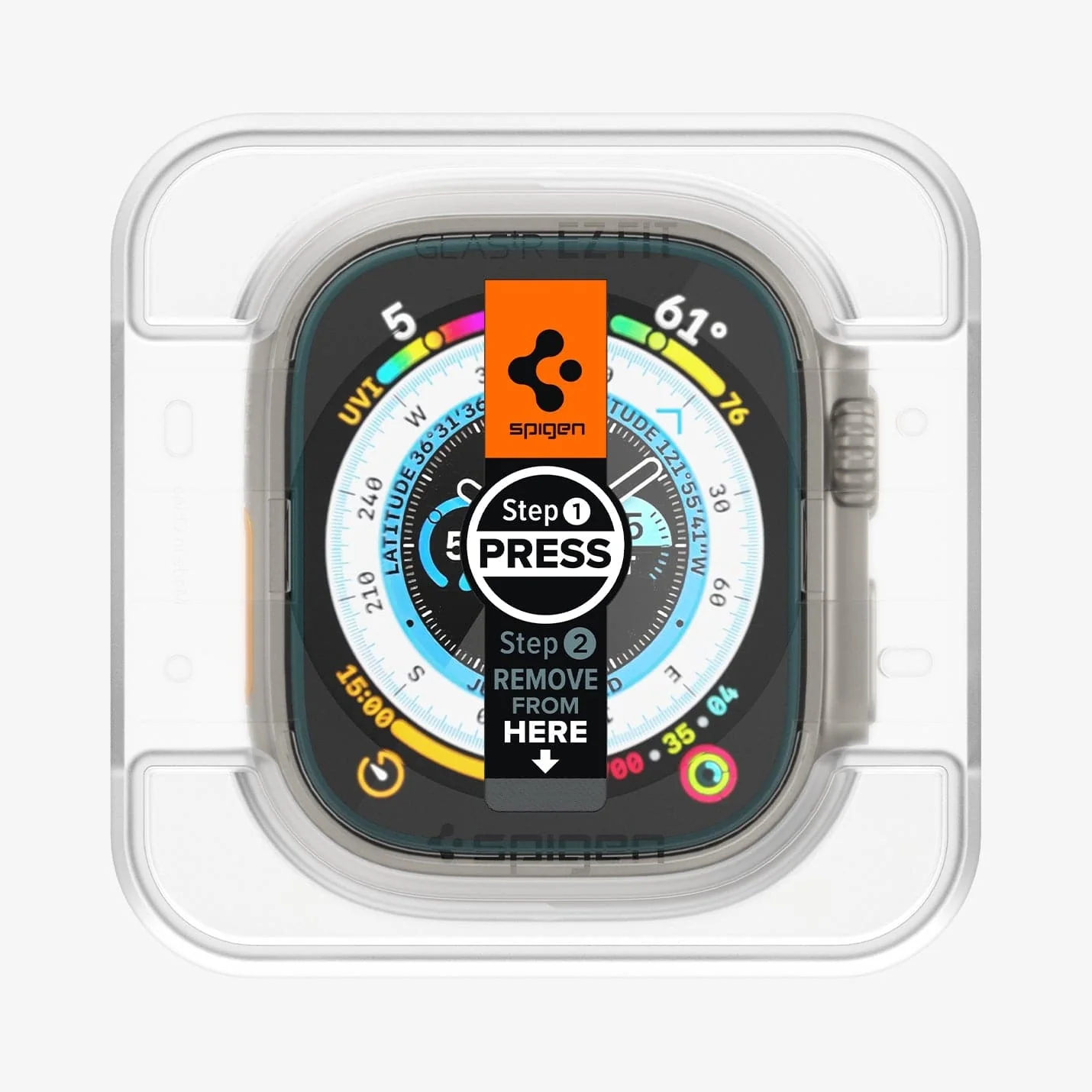 Apple Watch Series - Screen Protector Glas.tR EZ Fit 3 Apple Watch Series - Screen Protector Glas.tR EZ Fit