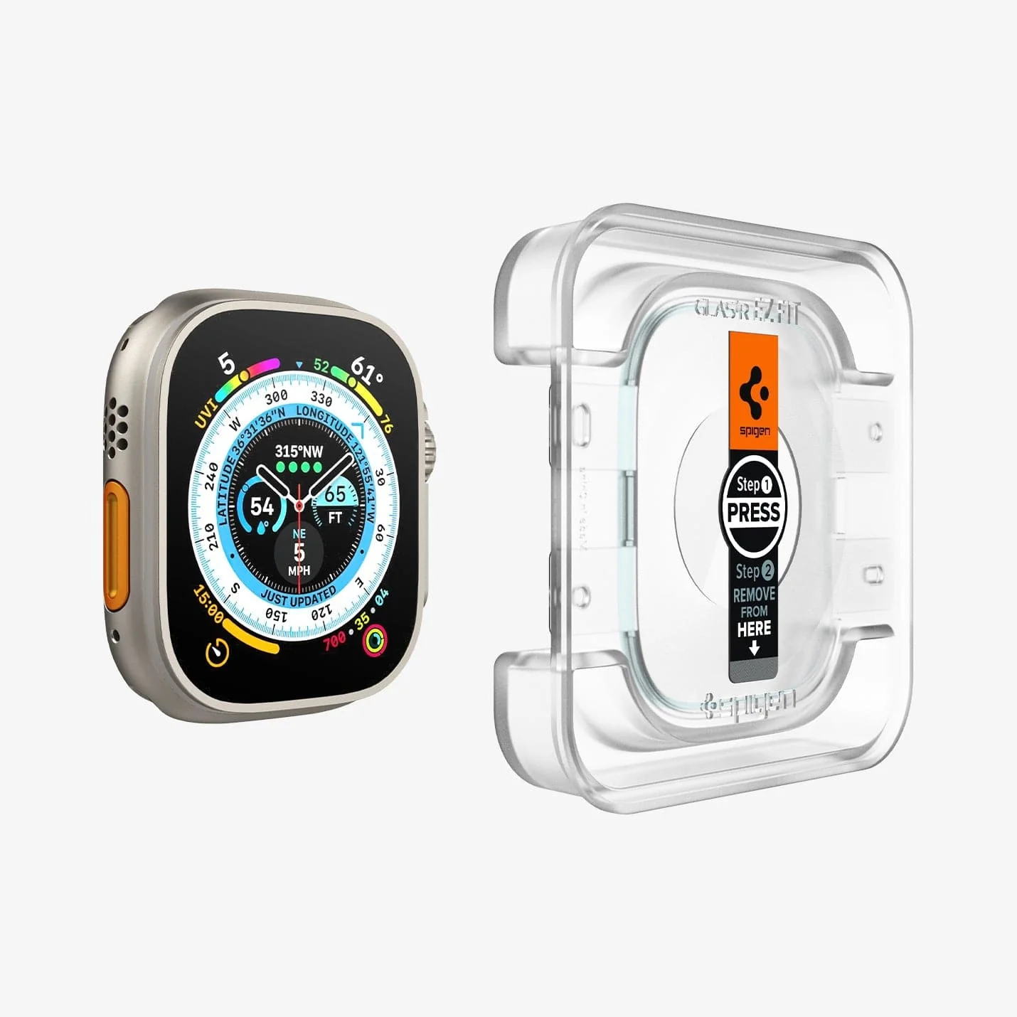 Apple Watch Series - Screen Protector Glas.tR EZ Fit 4 Apple Watch Series - Screen Protector Glas.tR EZ Fit