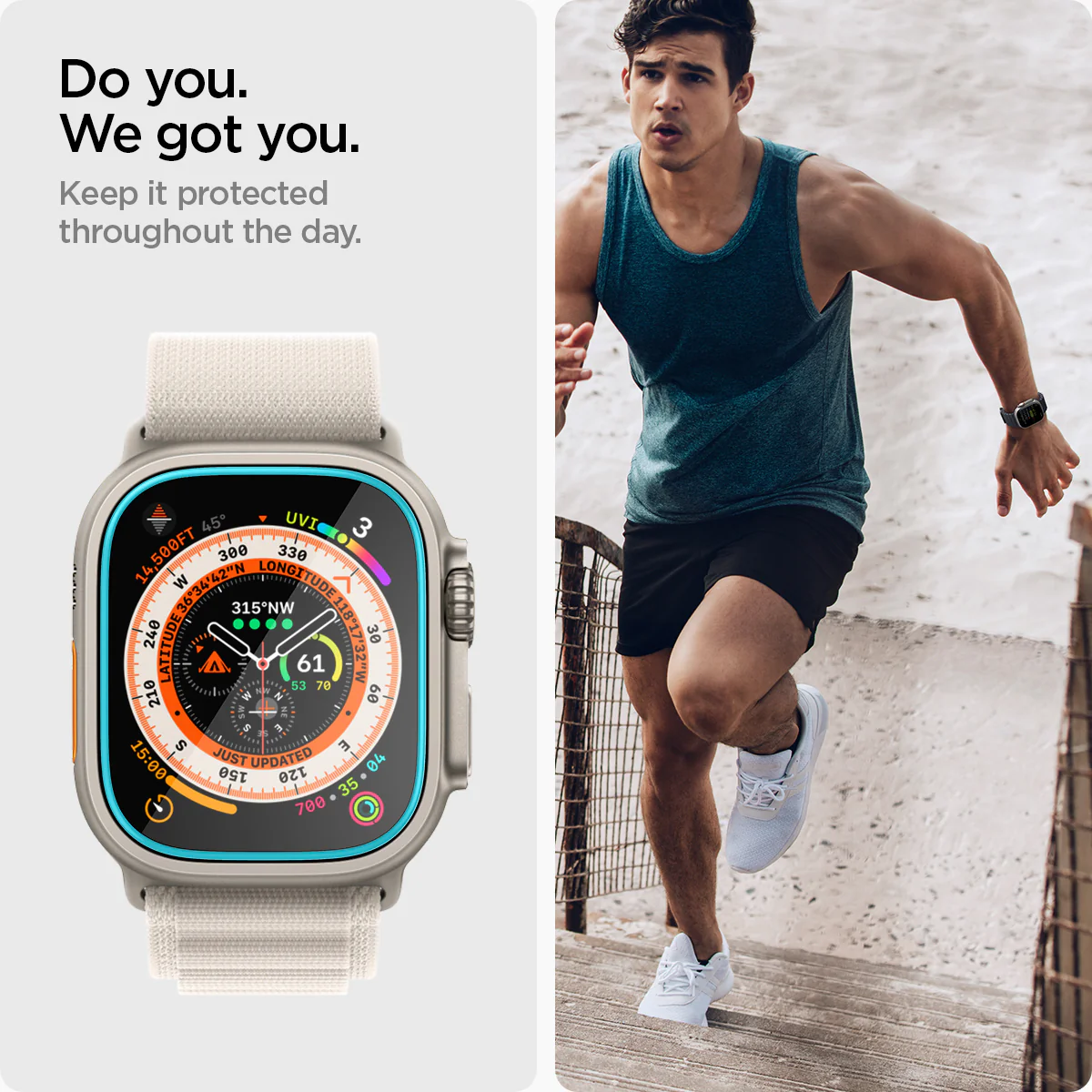 Apple Watch Series - Screen Protector Glas.tR EZ Fit 7 Apple Watch Series - Screen Protector Glas.tR EZ Fit