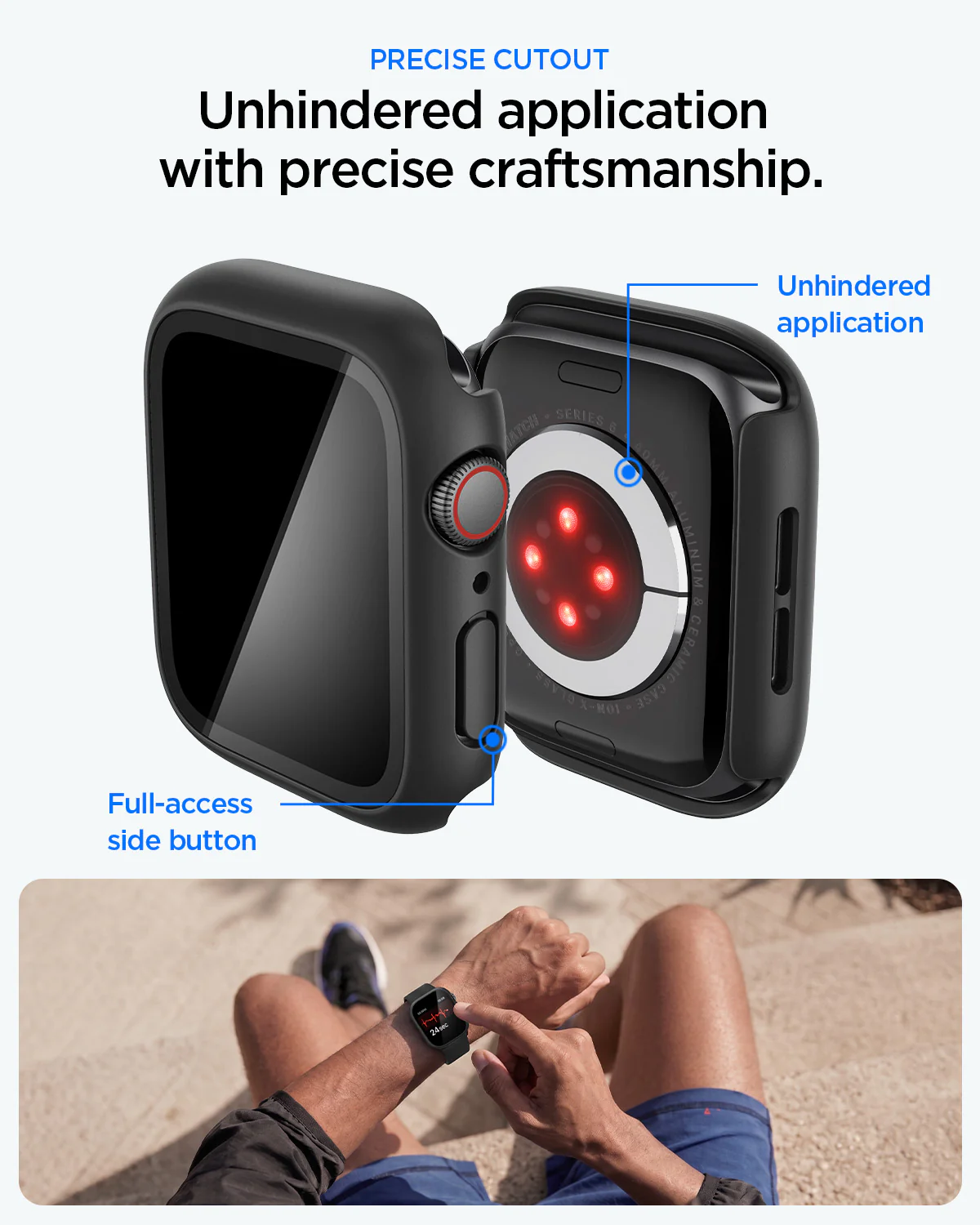 Apple Watch Series - Thin Fit 360 | Waterproof Ring 14 Apple Watch Series - Thin Fit 360 | Waterproof Ring