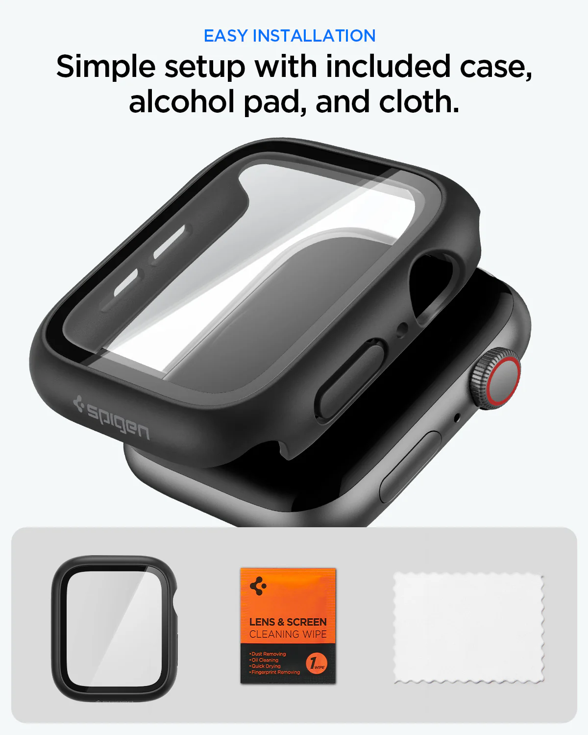Apple Watch Series - Thin Fit 360 | Waterproof Ring 31 Apple Watch Series - Thin Fit 360 | Waterproof Ring