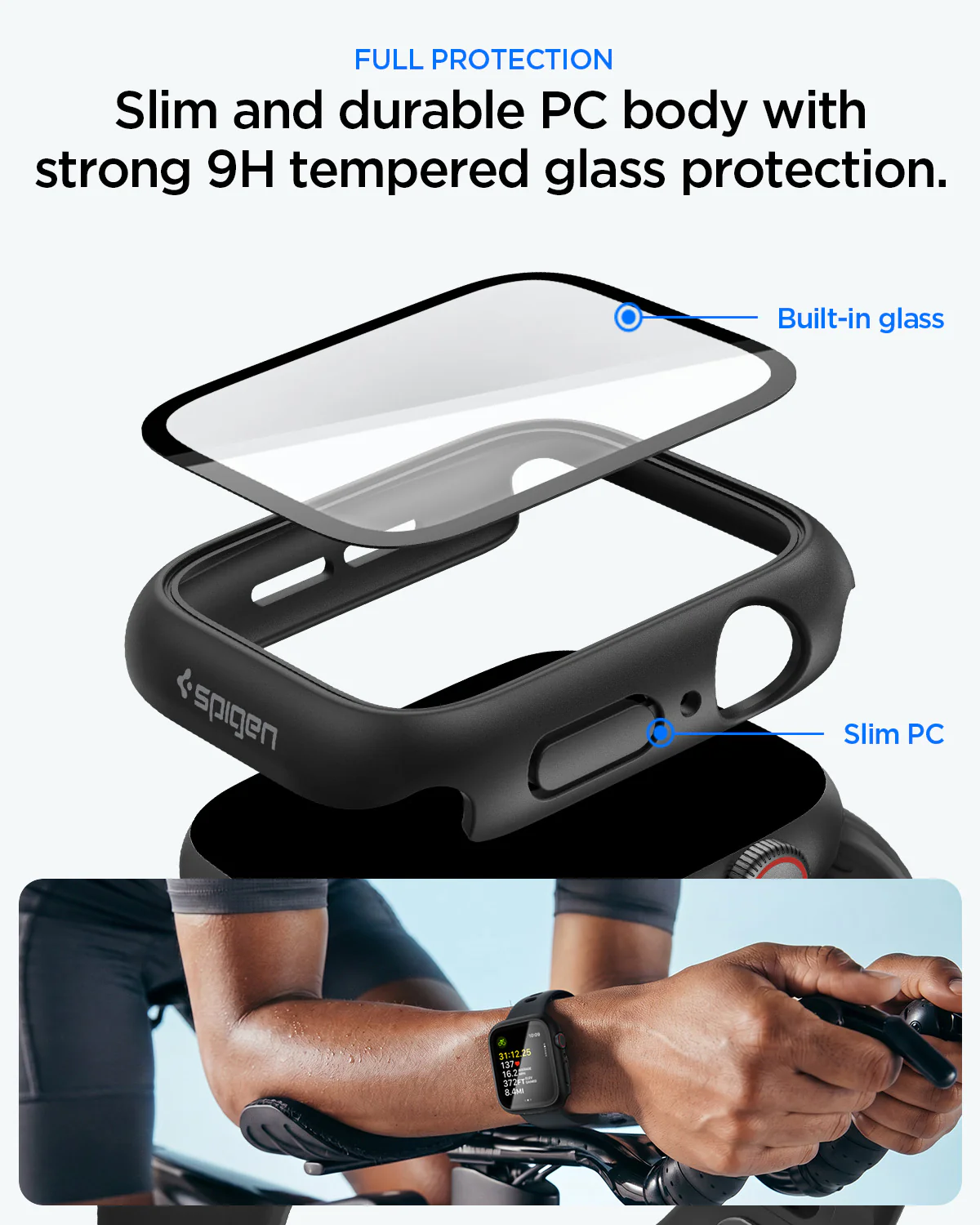 Apple Watch Series - Thin Fit 360 | Waterproof Ring 32 Apple Watch Series - Thin Fit 360 | Waterproof Ring