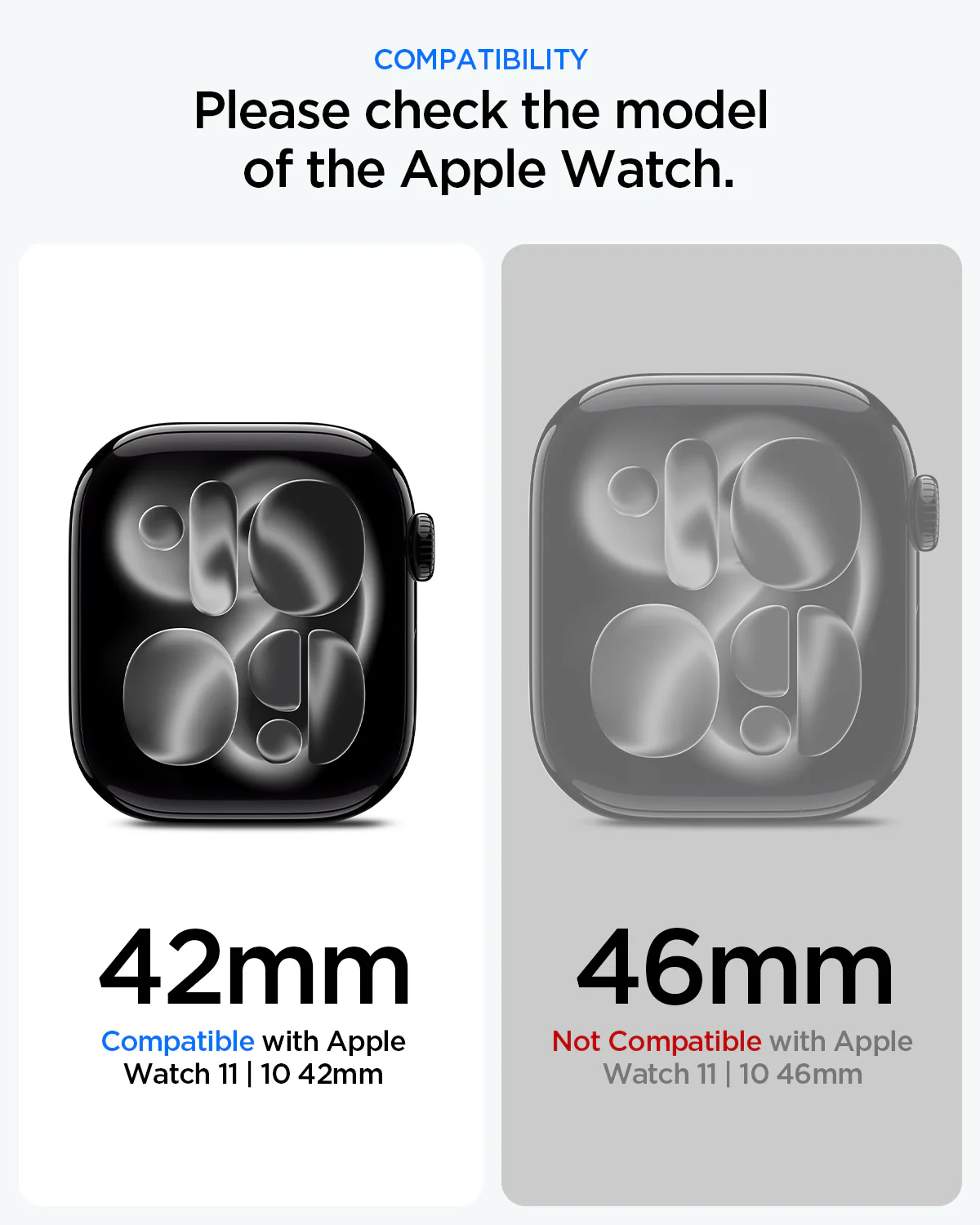 Apple Watch Series - Thin Fit 360 | Waterproof Ring 43 Apple Watch Series - Thin Fit 360 | Waterproof Ring