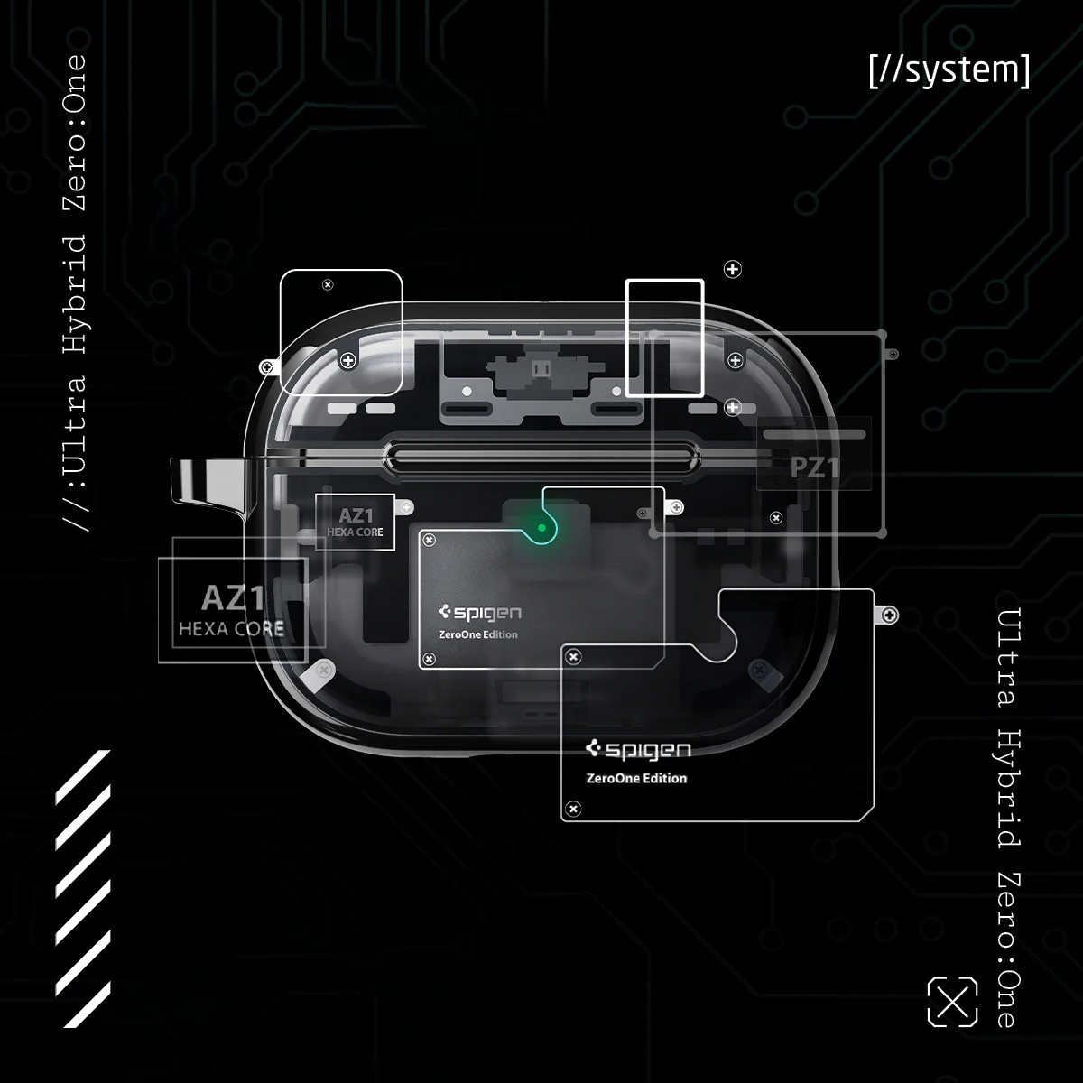 AirPods Series - Ultra Hybrid Zero One (Mag Fit) 11 AirPods Series - Ultra Hybrid Zero One (Mag Fit)