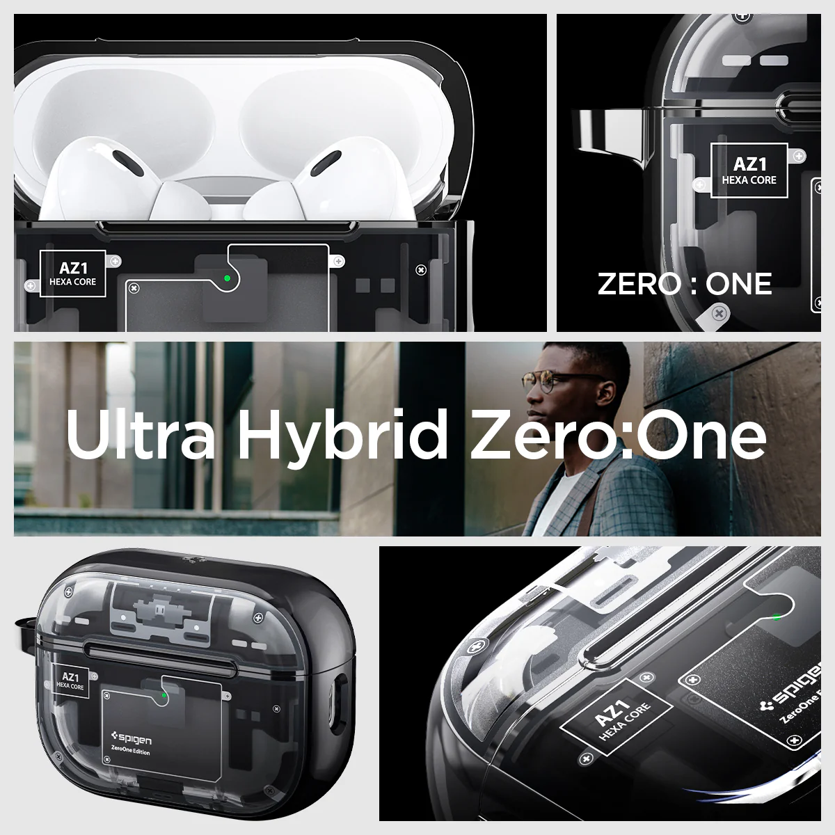 AirPods Series - Ultra Hybrid Zero One (Mag Fit) 12 AirPods Series - Ultra Hybrid Zero One (Mag Fit)