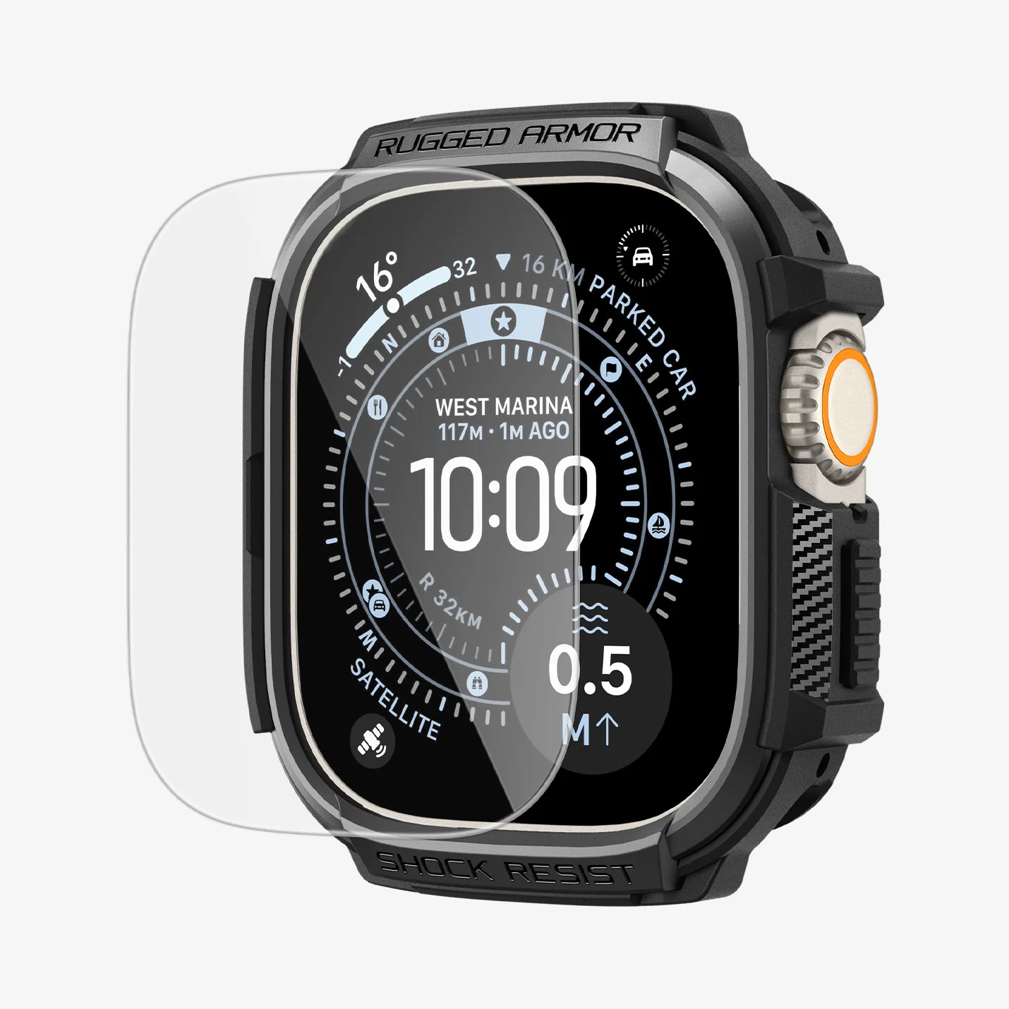 Apple Watch Series - Rugged Armor + Screen Protector 2 Apple Watch Series - Rugged Armor + Screen Protector