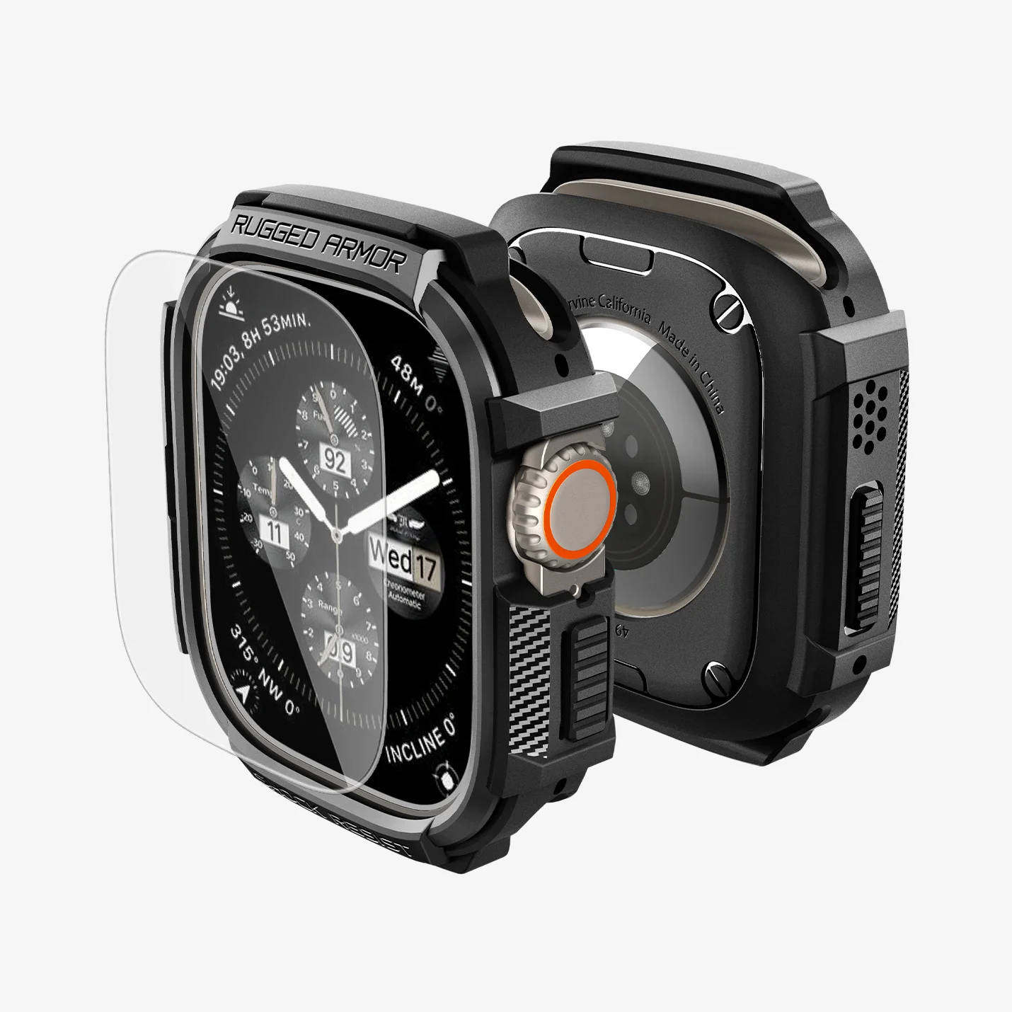 Apple Watch Series - Rugged Armor + Screen Protector 4 Apple Watch Series - Rugged Armor + Screen Protector