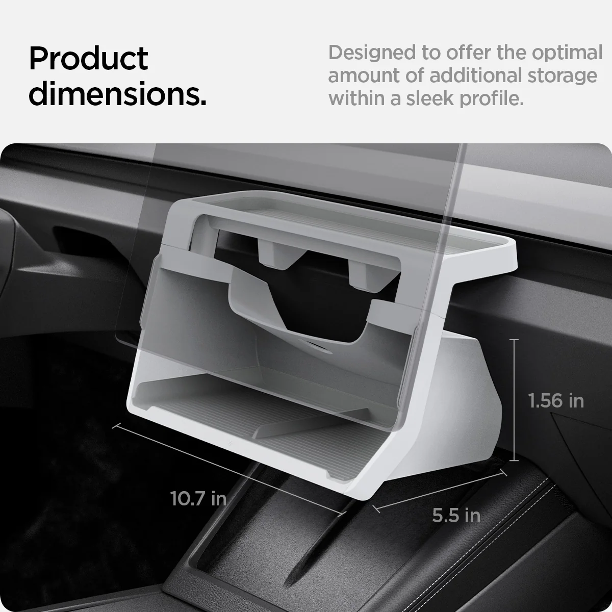 Tesla Series - Under Screen Organizer | TO227 55 Tesla Series - Under Screen Organizer | TO227