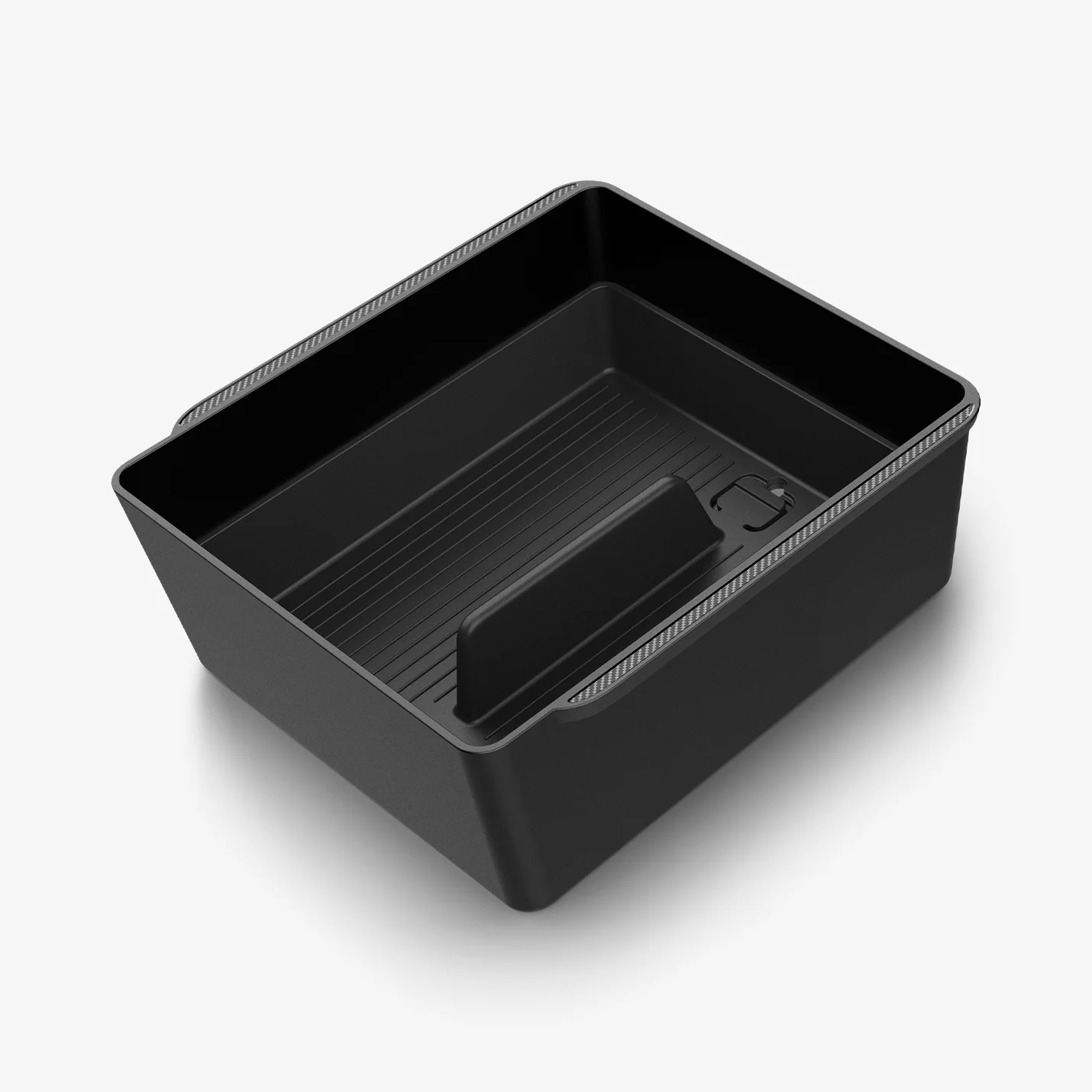Tesla Series - Armrest Console Organizer Upper Tray | 2-Section 12 Tesla Series - Armrest Console Organizer Upper Tray | 2-Section