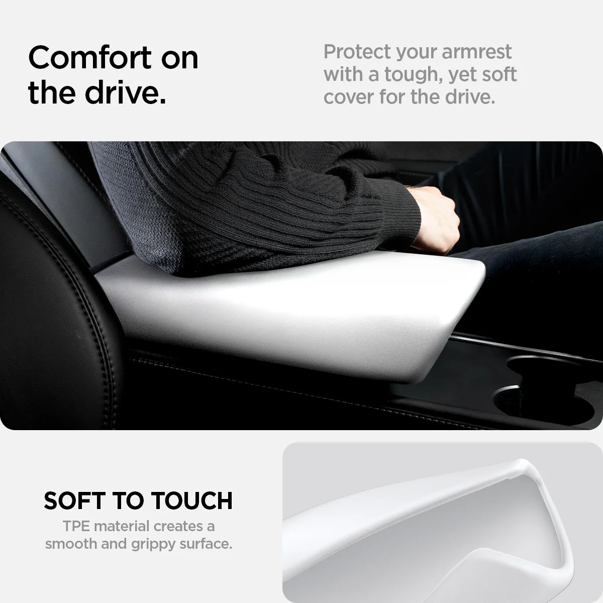 Tesla Series - Armrest Cover 50 Tesla Series - Armrest Cover