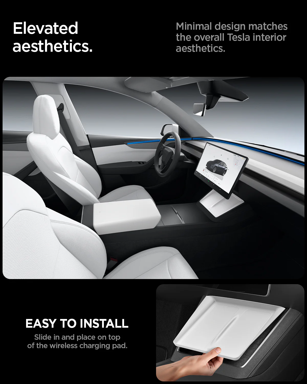 Tesla Series - Wireless Charging Pad Cover 20 Tesla Series - Wireless Charging Pad Cover