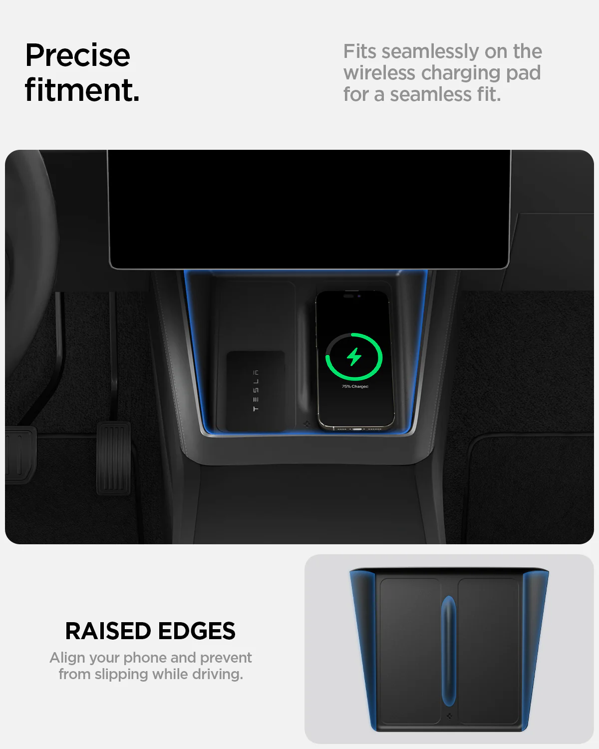 Tesla Series - Wireless Charging Pad Cover 9 Tesla Series - Wireless Charging Pad Cover