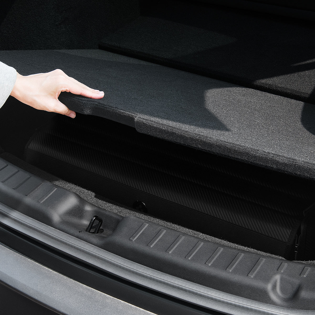 Tesla Series - Trunk Sill Guard | TG100-YJ 16 Tesla Series - Trunk Sill Guard | TG100-YJ