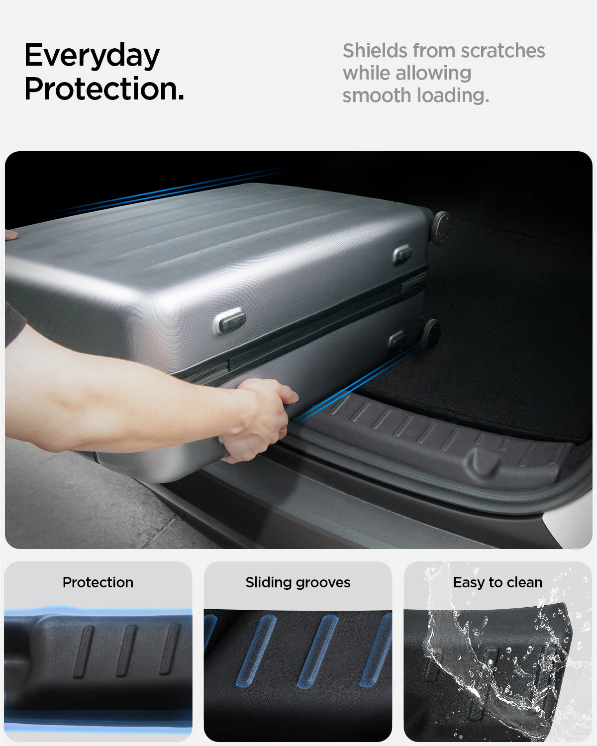 Tesla Series - Trunk Sill Guard | TG100-YJ 4 Tesla Series - Trunk Sill Guard | TG100-YJ