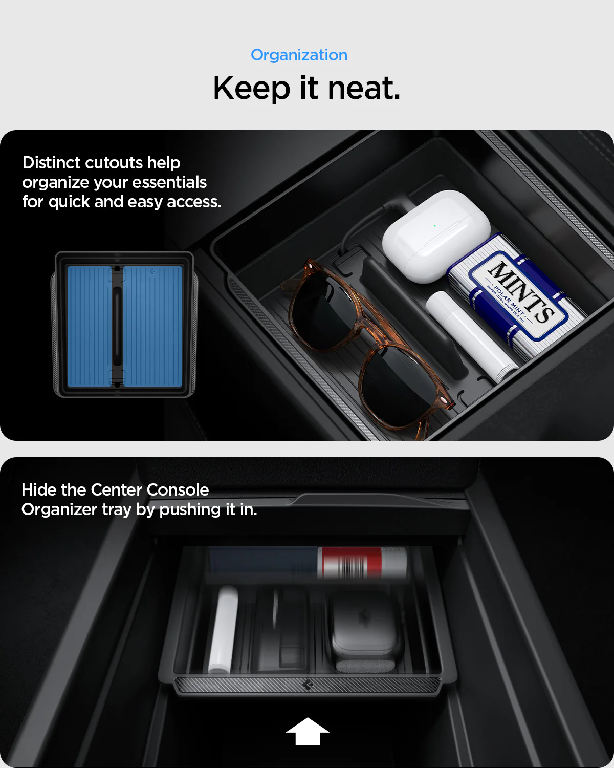 Tesla Series - Center & Armrest Organizer Bundle 5 Tesla Series - Center & Armrest Organizer Bundle