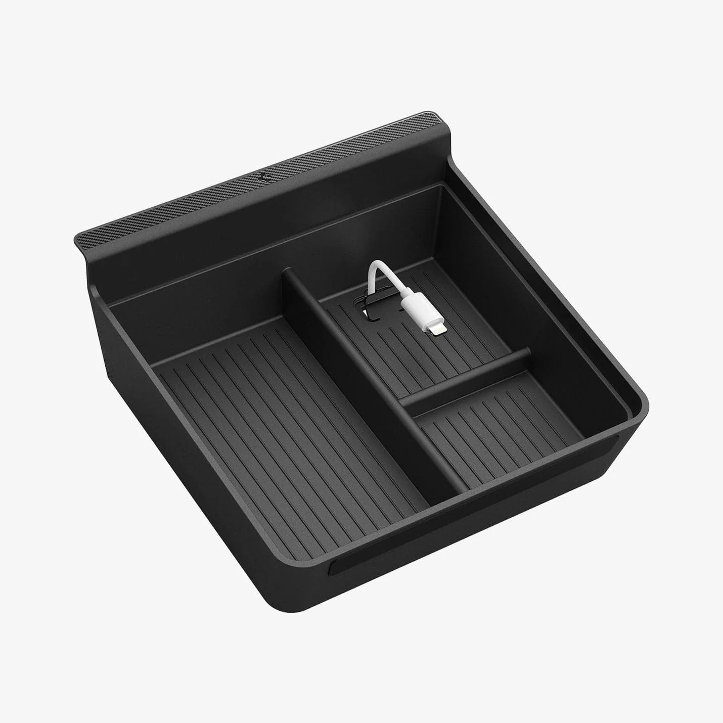 Tesla Series - Non-Slide Center Console Organizer | 3-Section 10 Tesla Series - Non-Slide Center Console Organizer | 3-Section