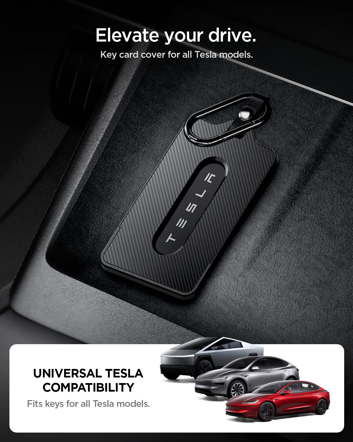 Tesla Key Card Holder | TO243 3 Tesla Key Card Holder | TO243