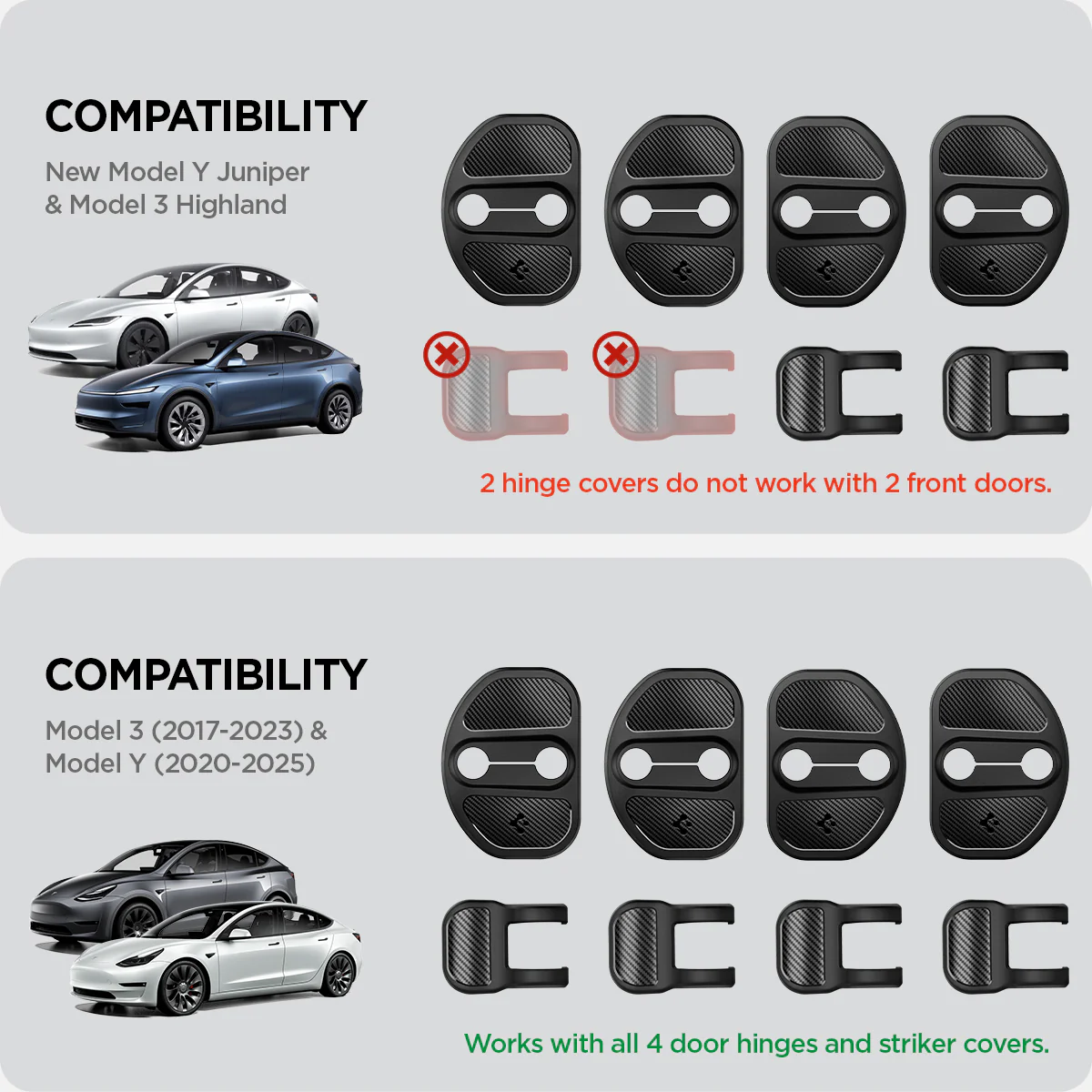 Tesla Series - Door Lock Cover | TO320 3 Tesla Series - Door Lock Cover | TO320