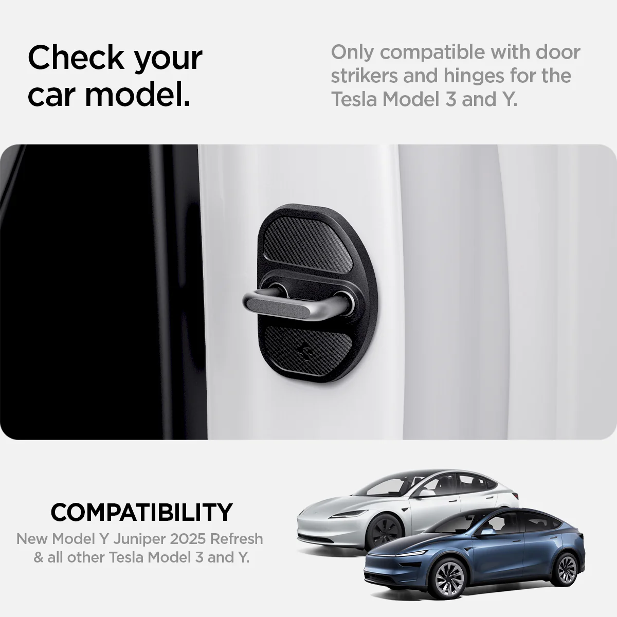 Tesla Series - Door Lock Cover | TO320 4 Tesla Series - Door Lock Cover | TO320