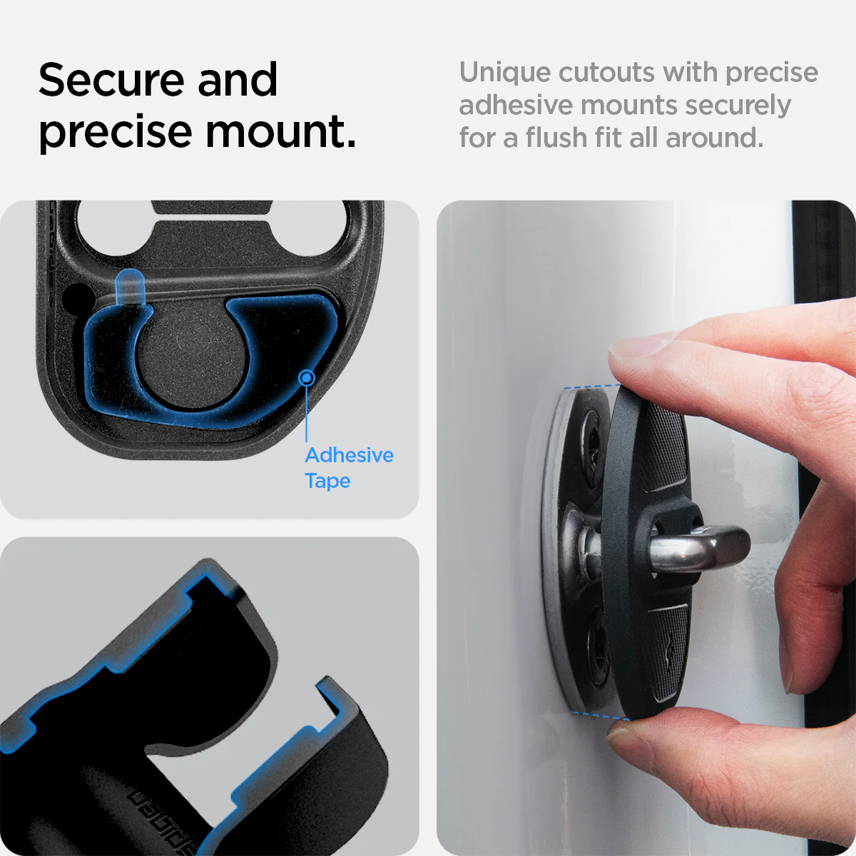 Tesla Series - Door Lock Cover | TO320 6 Tesla Series - Door Lock Cover | TO320