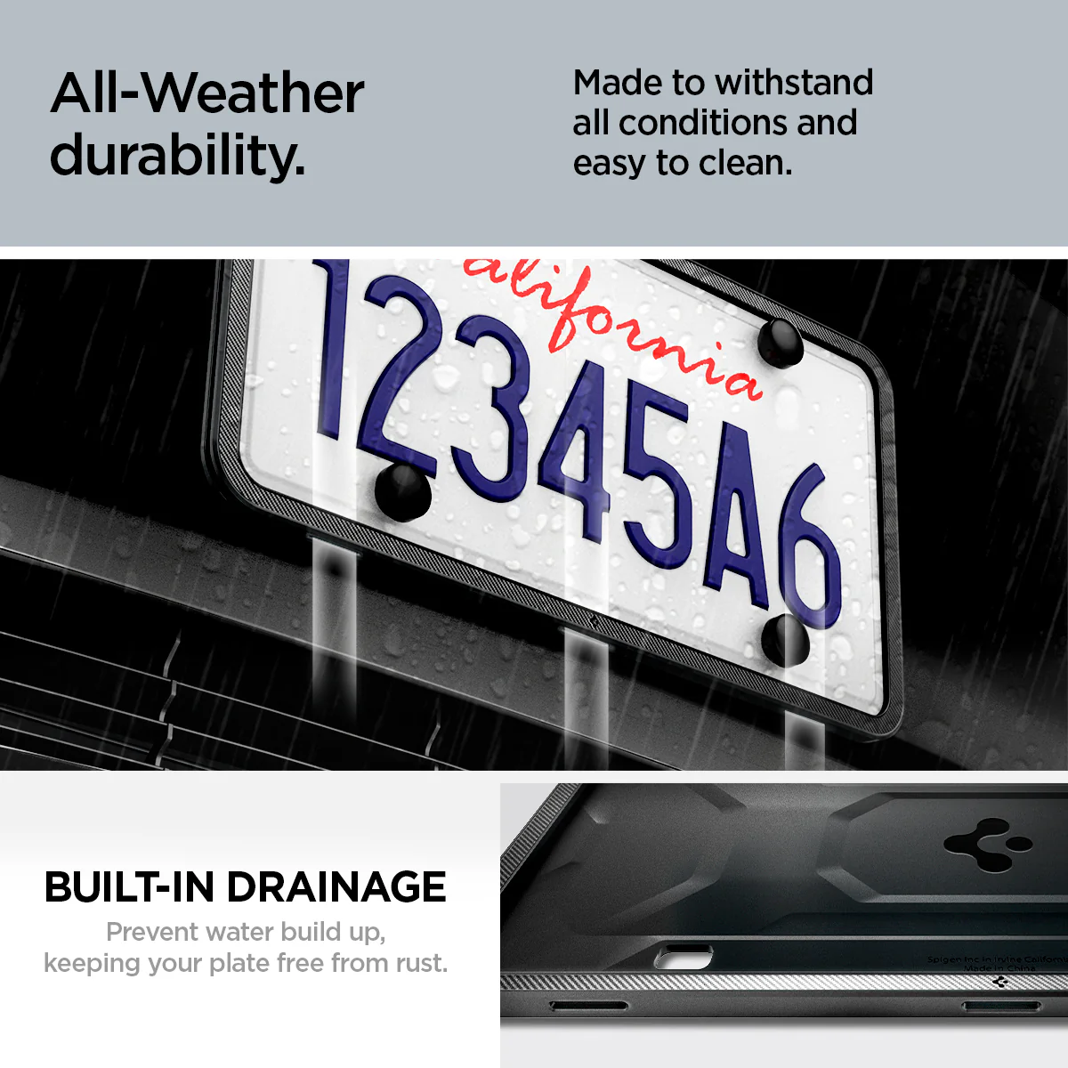 License Plate Frame | LP100 4 License Plate Frame | LP100