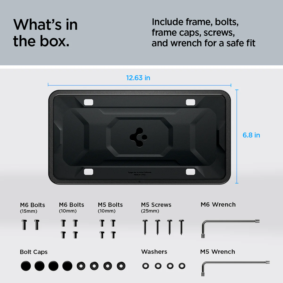License Plate Frame | LP100 7 License Plate Frame | LP100